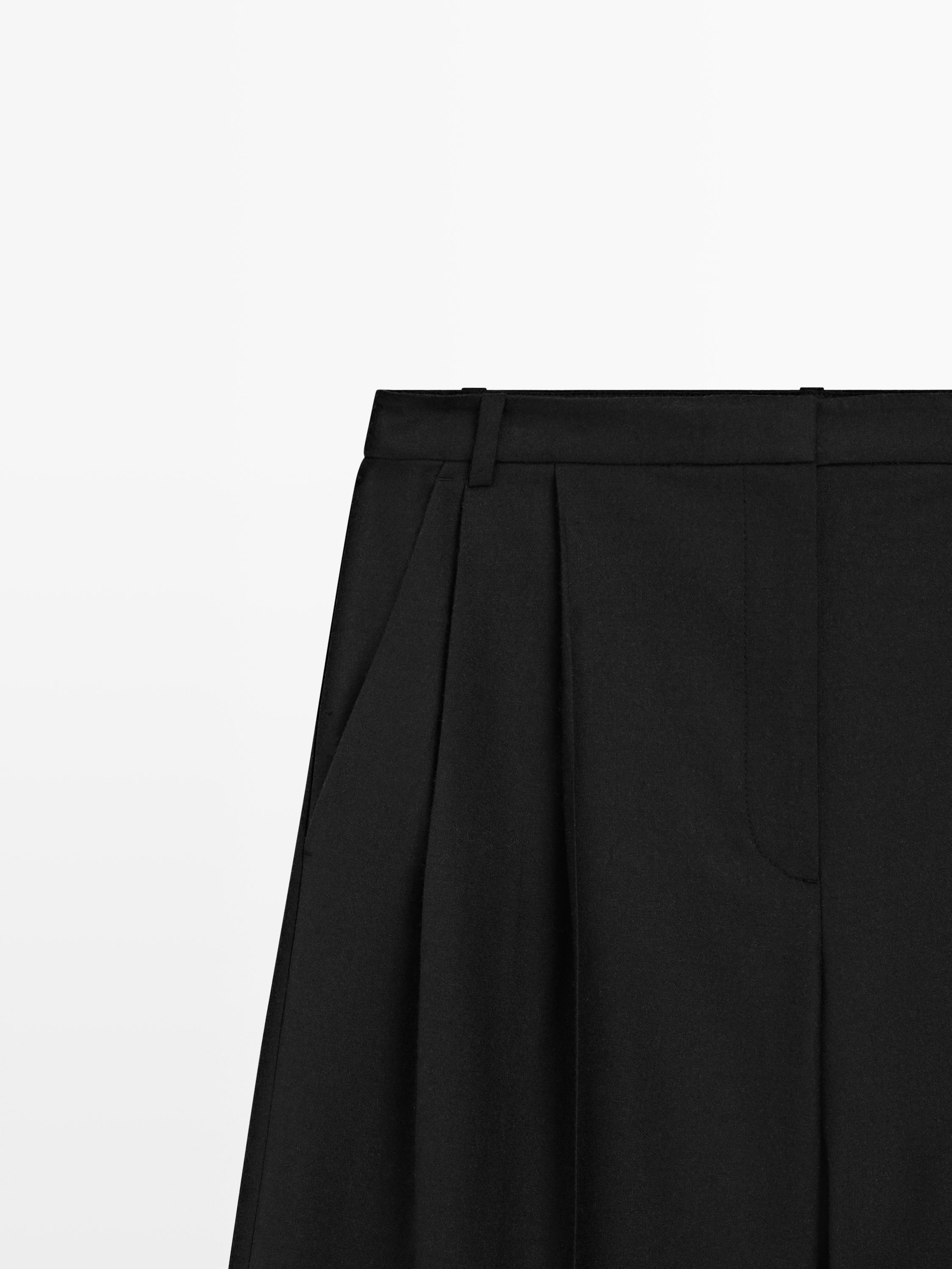 Bermudes pinces llargues franel·la