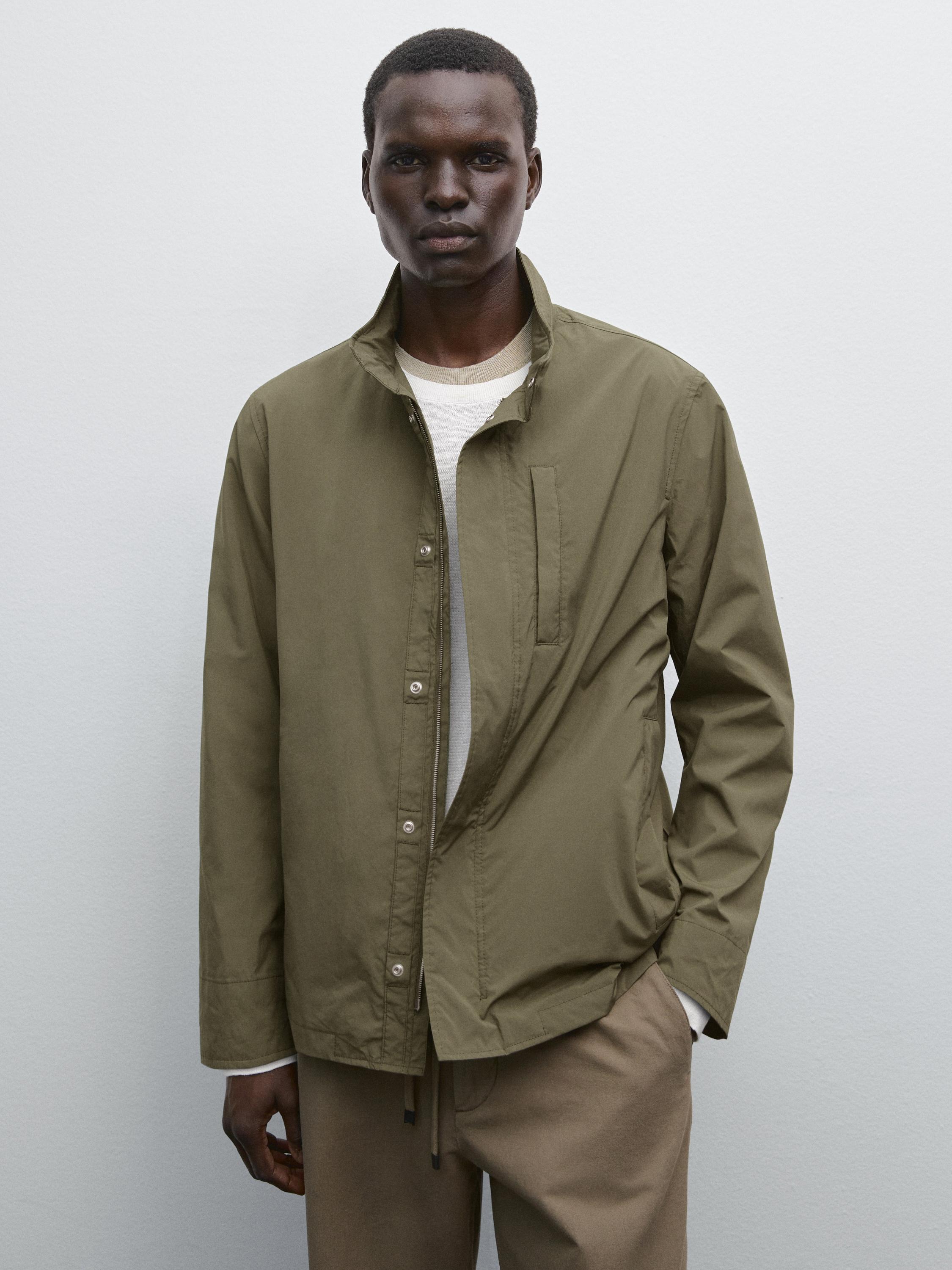Technical fabric jacket