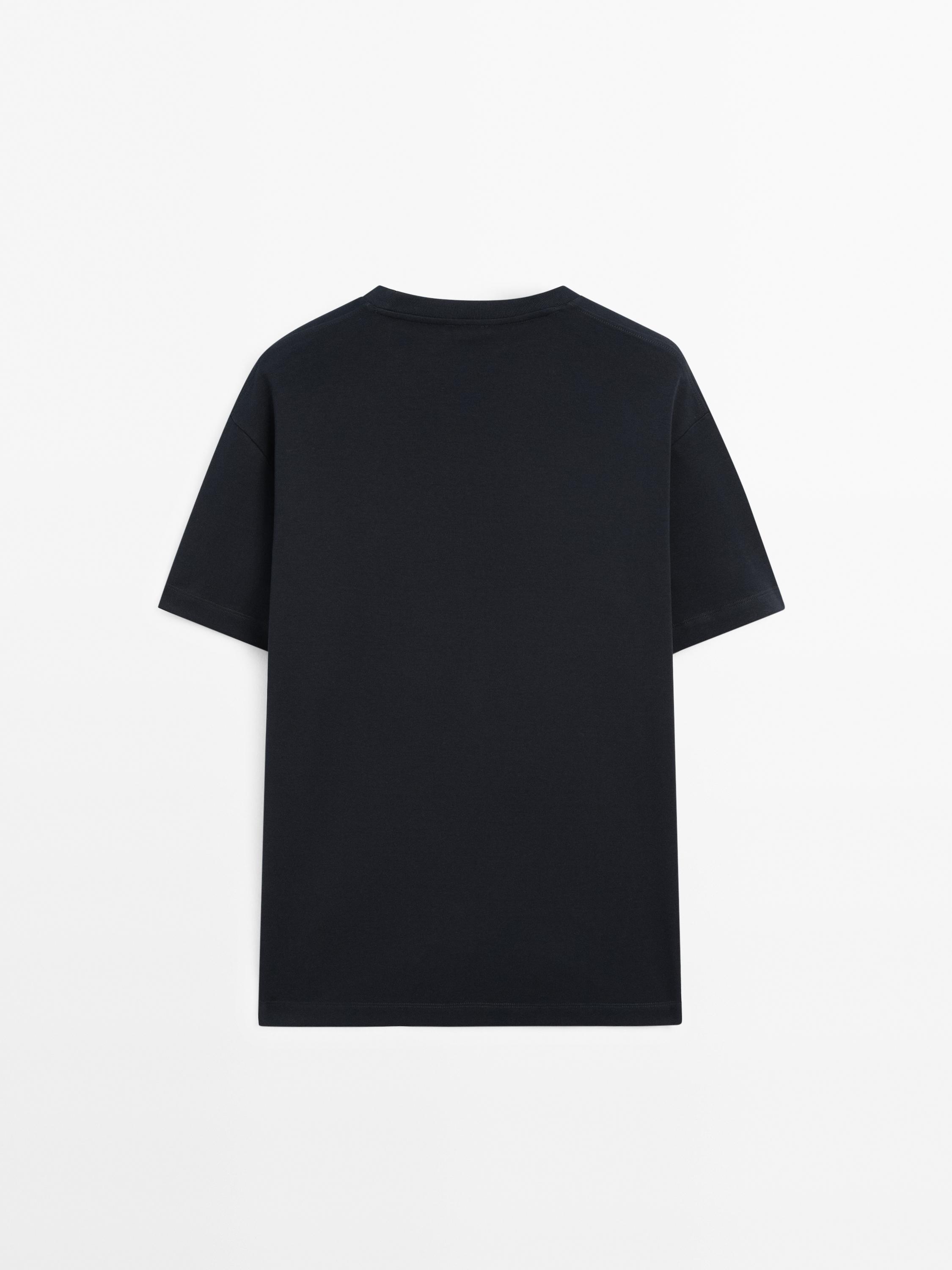 100% cotton medium weight T-shirt