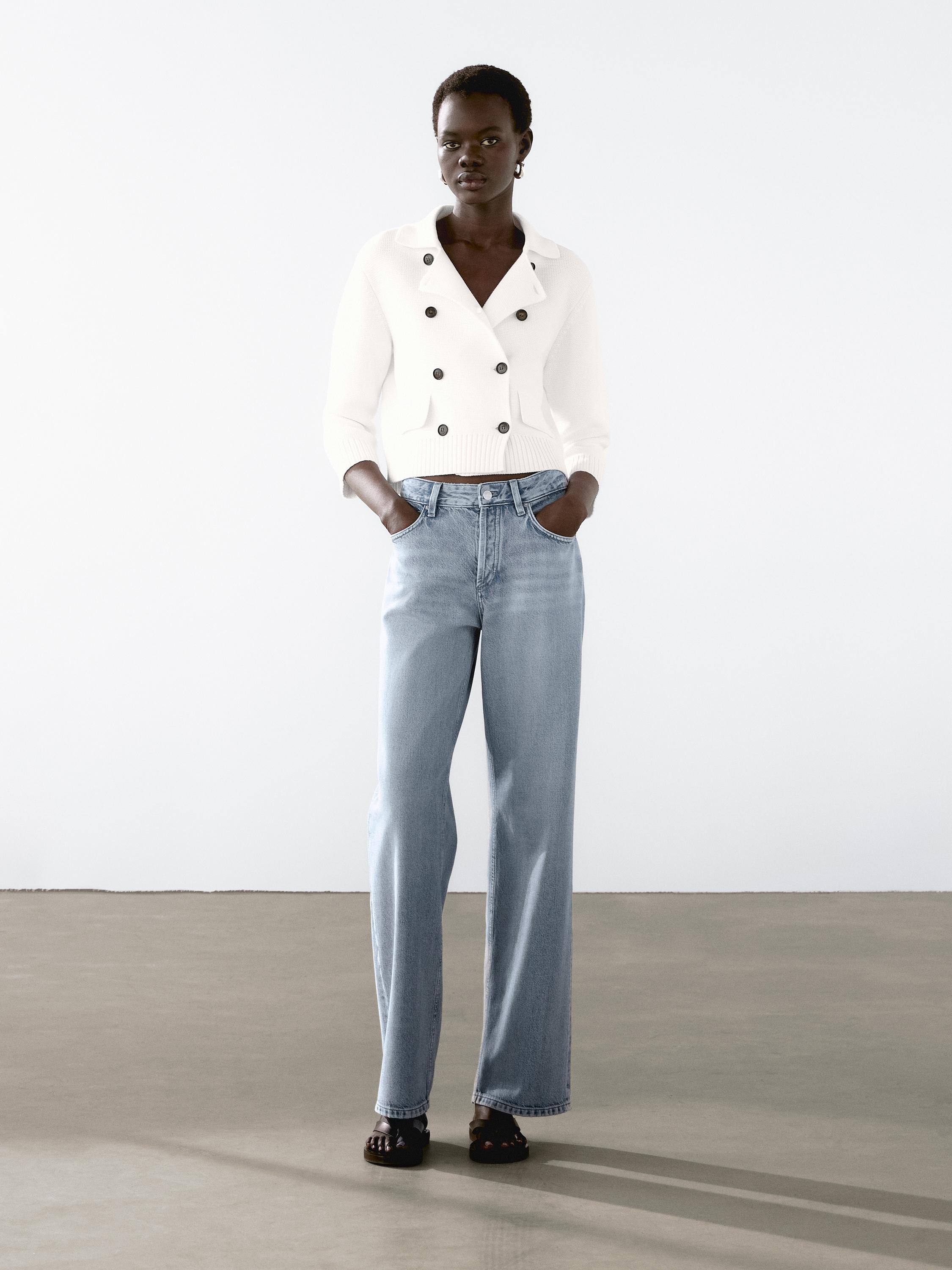 Cardigan en maille Milano à double boutonnage