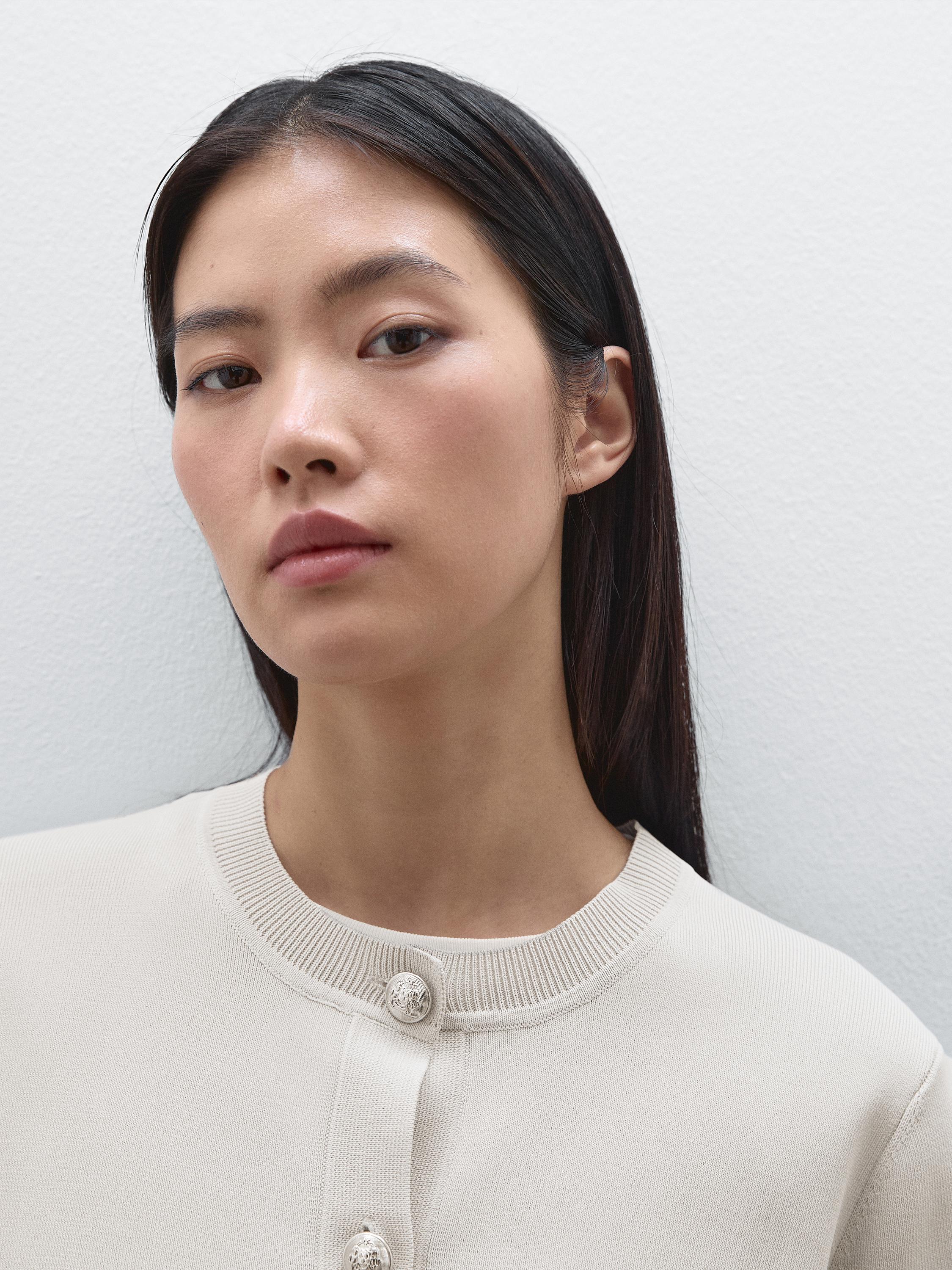 Áo cardigan dệt kim có khuy