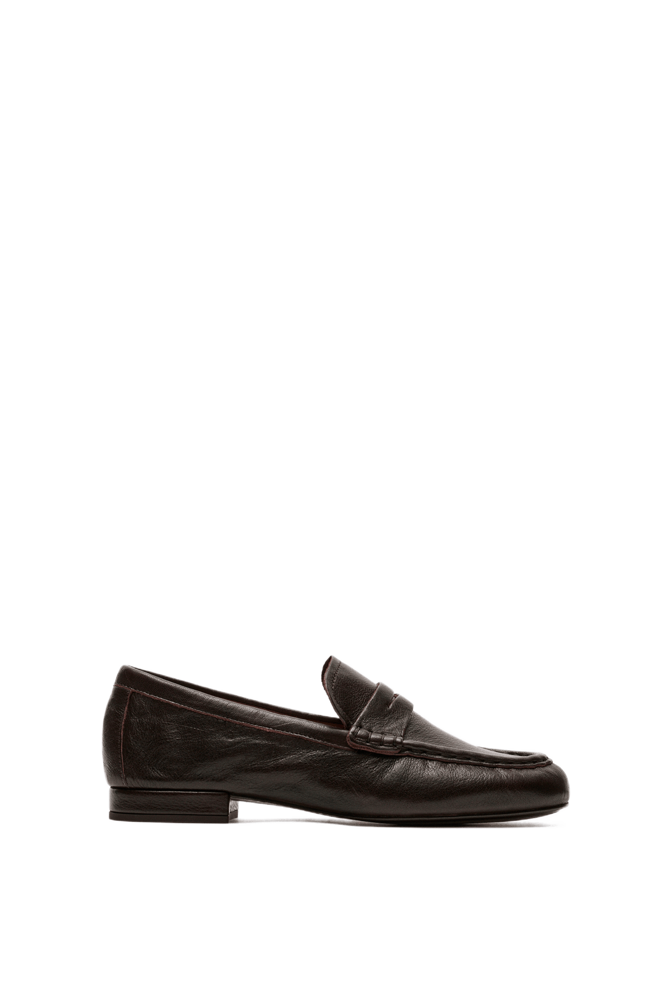 Massimo Dutti Yumuşak deri maskeli makosen görsel 8