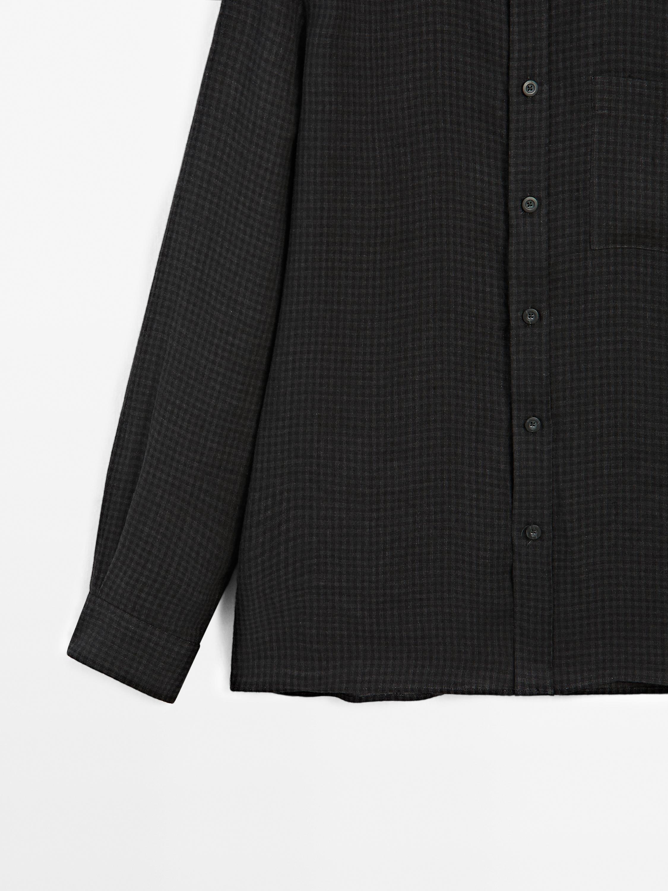 Regular fit gingham shirt