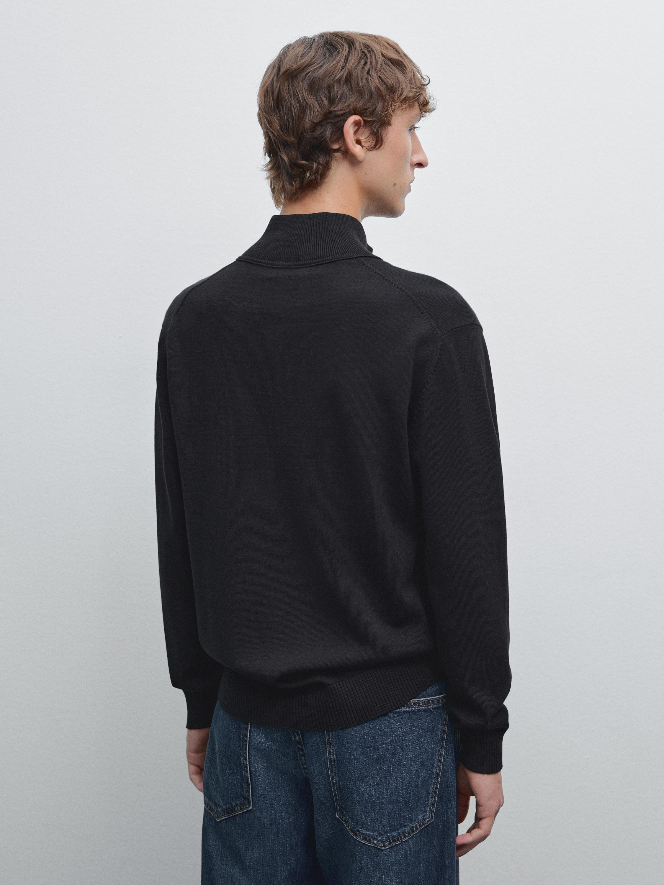 Kardigan ritsleting katun 100%