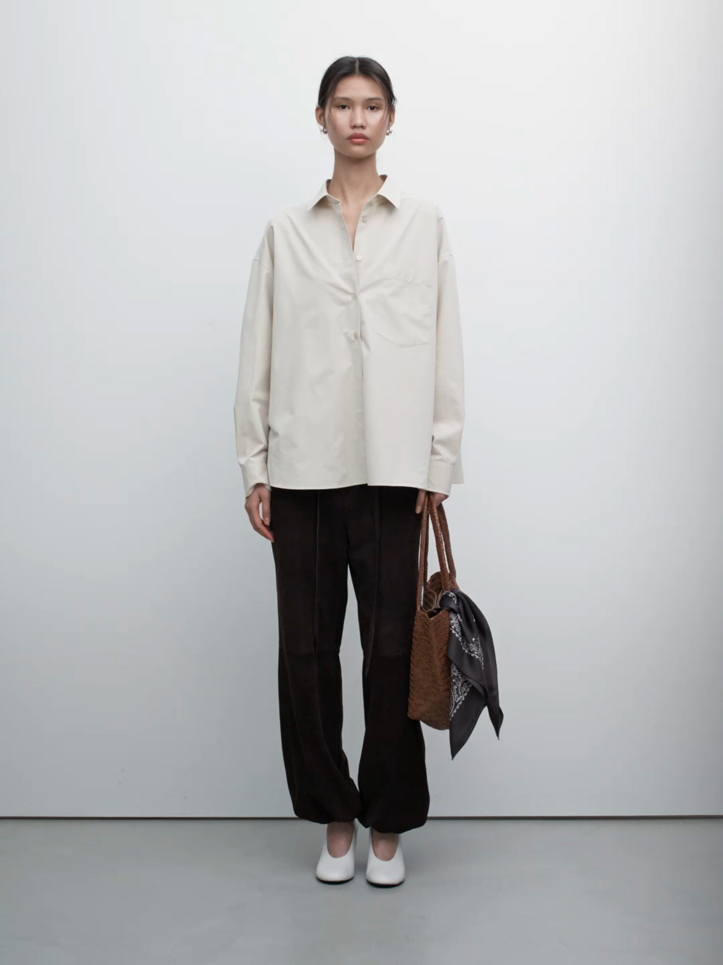 100% cotton poplin shirt