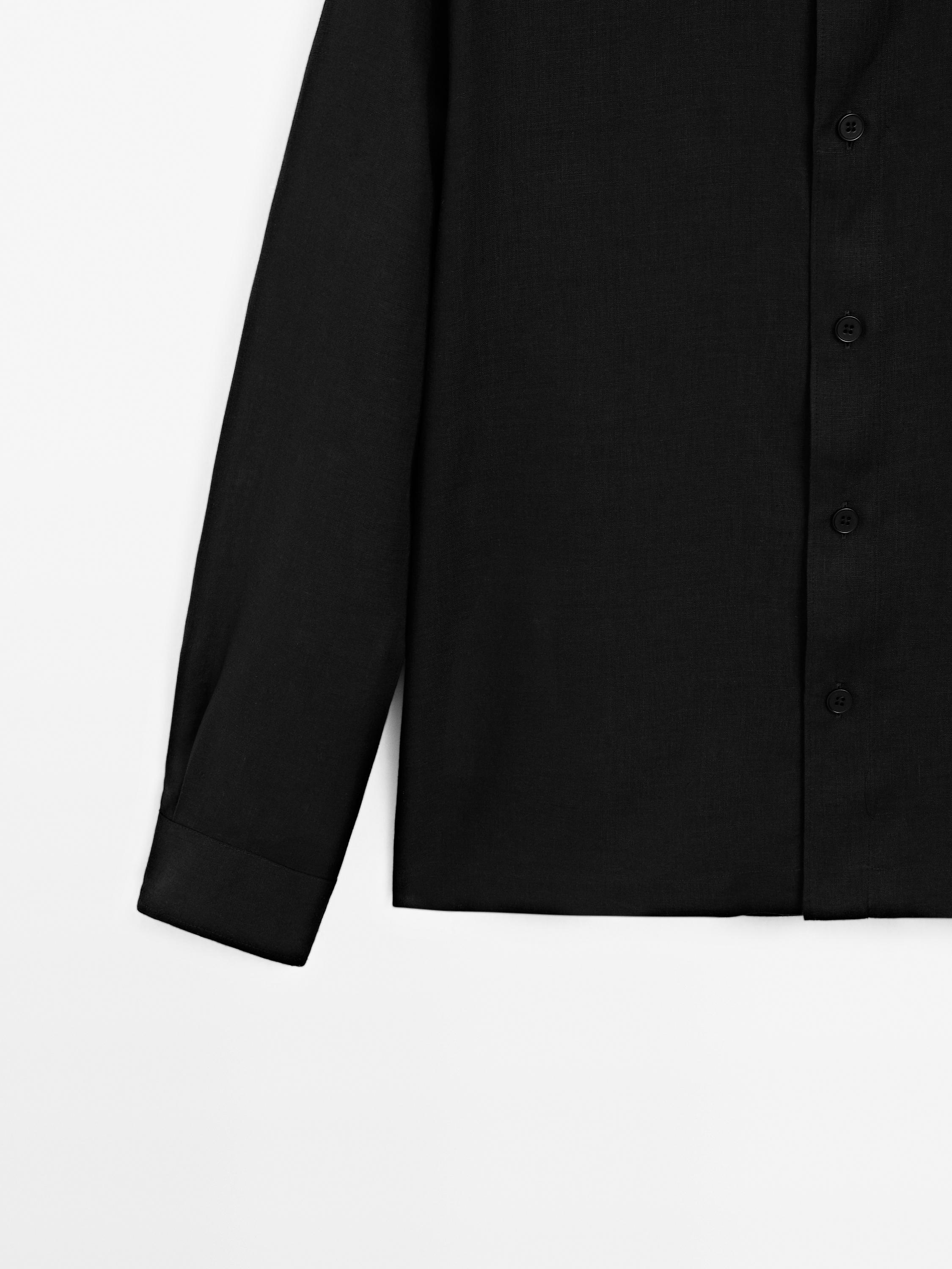 Camisa regular fit em linho - Limited Edition