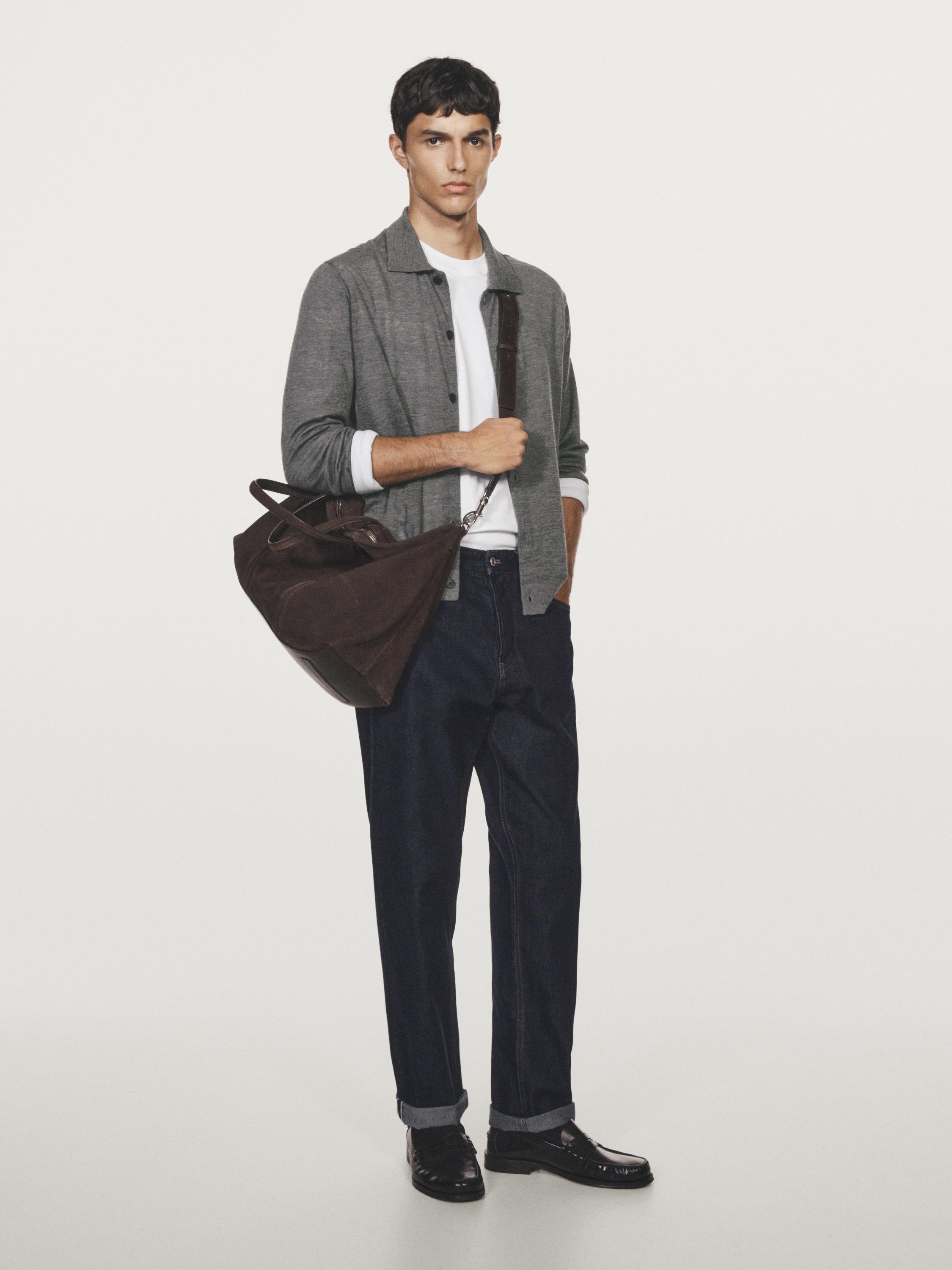 100% cashmere knit cardigan