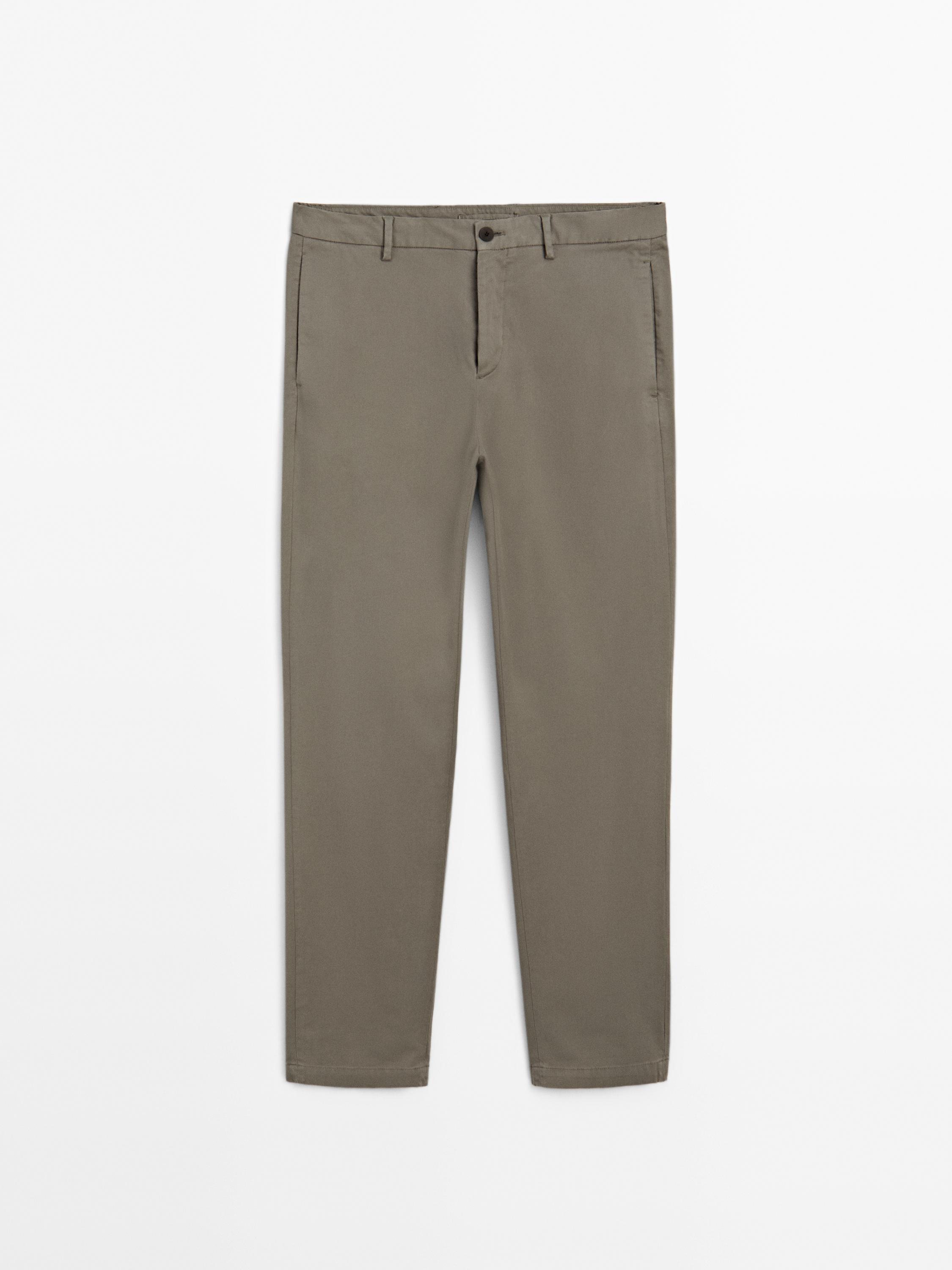 Pantalon slim texturé