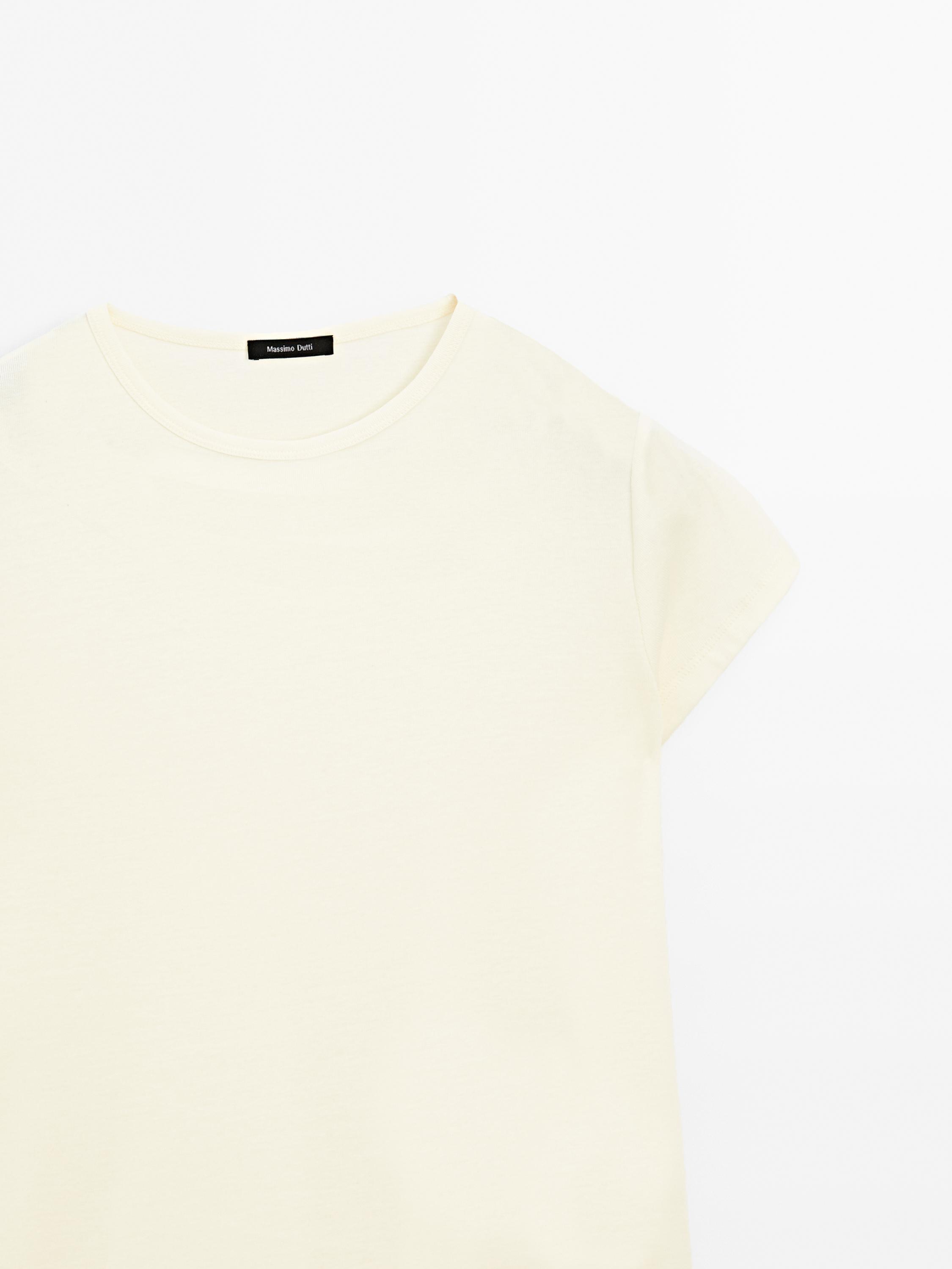 100% mercerised cotton short sleeve T-shirt