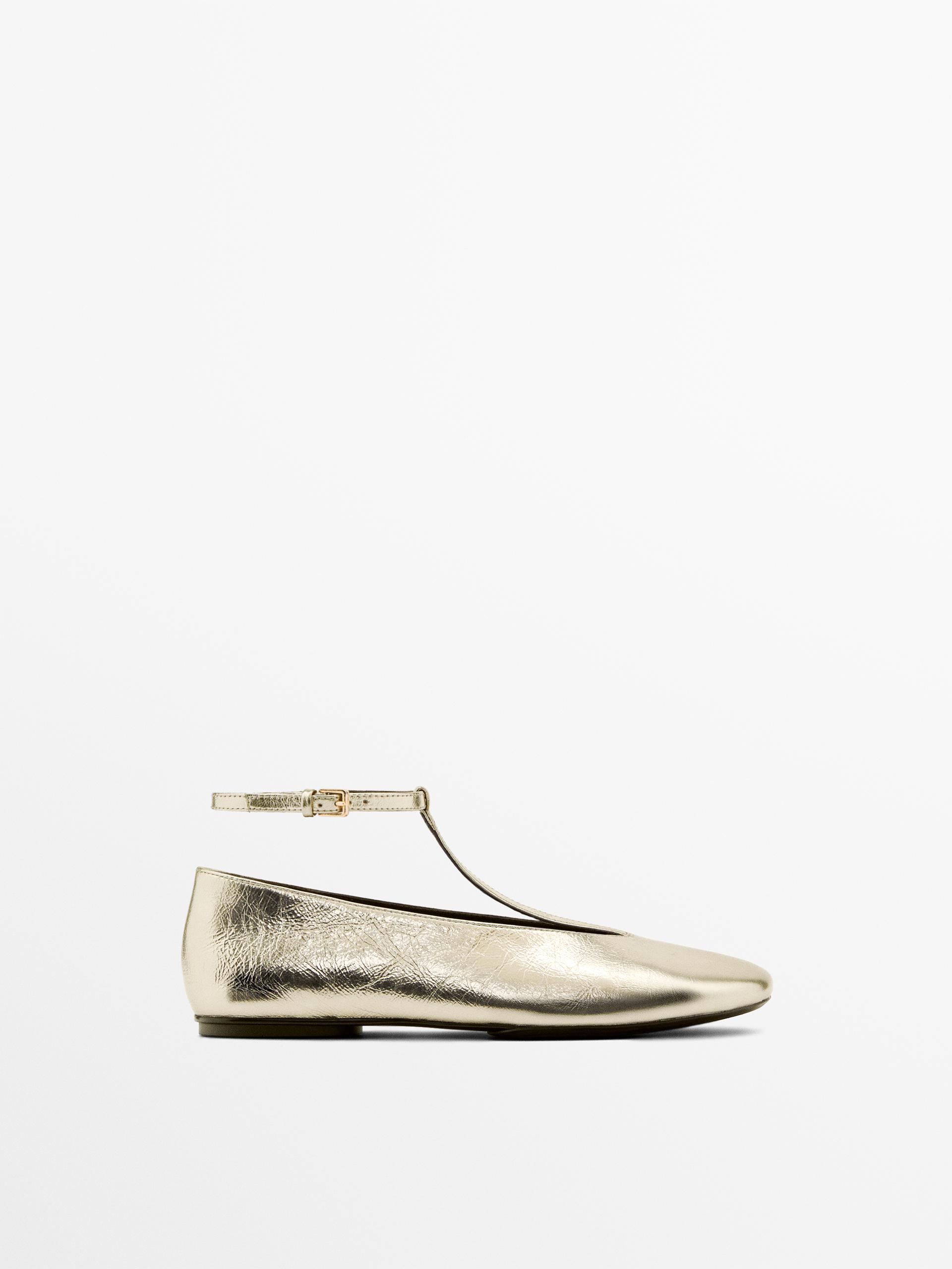 Ballerines J.Crew Kerrington Bronze Métallisé - Taille US 7.5 Neuves Sans Boîte