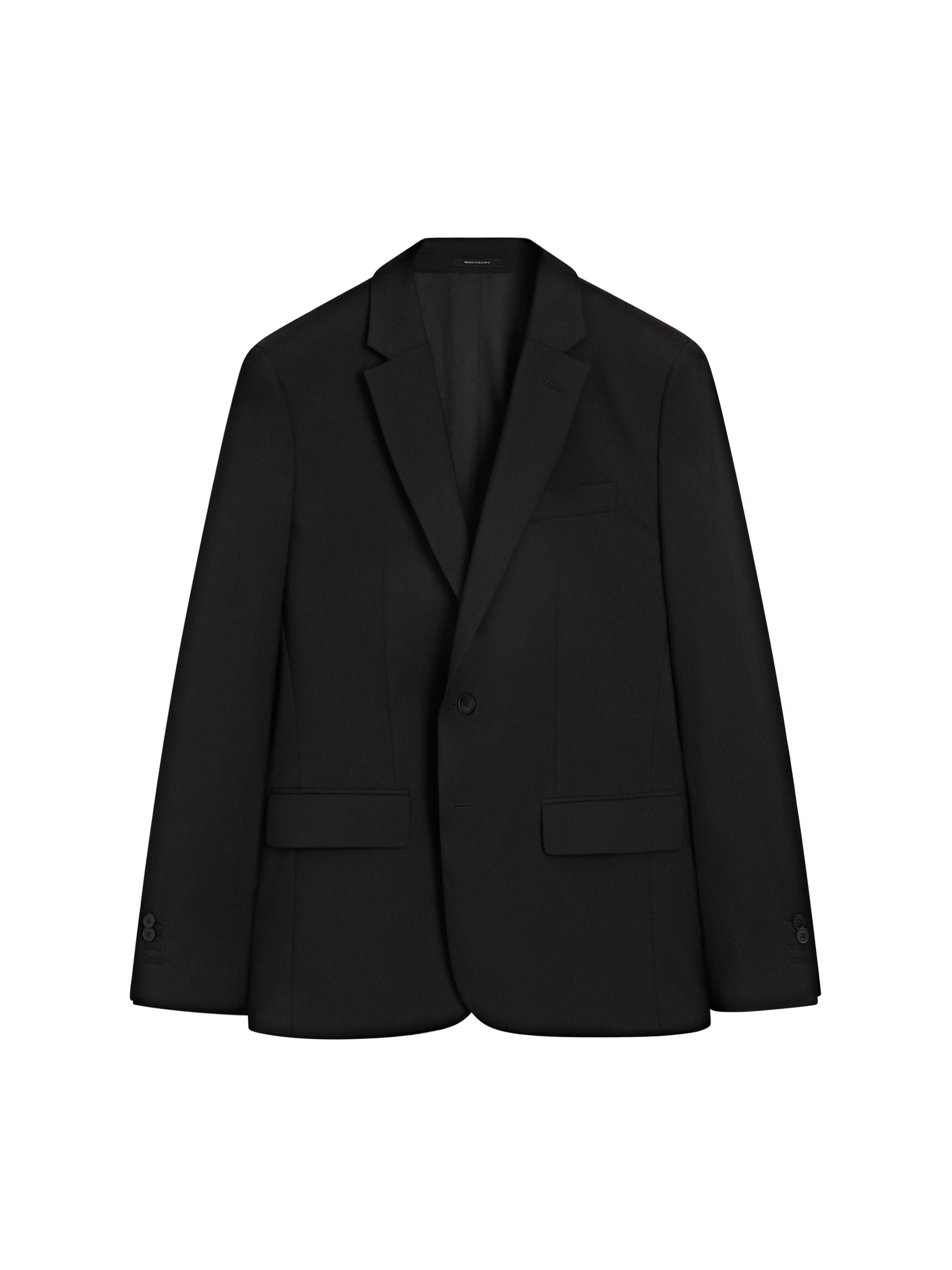 日本未入荷【MassimoDutti】ウール100％スーツブレザー 100% wool suit blazer · Navy Blue · Dressy | Massimo Dutti