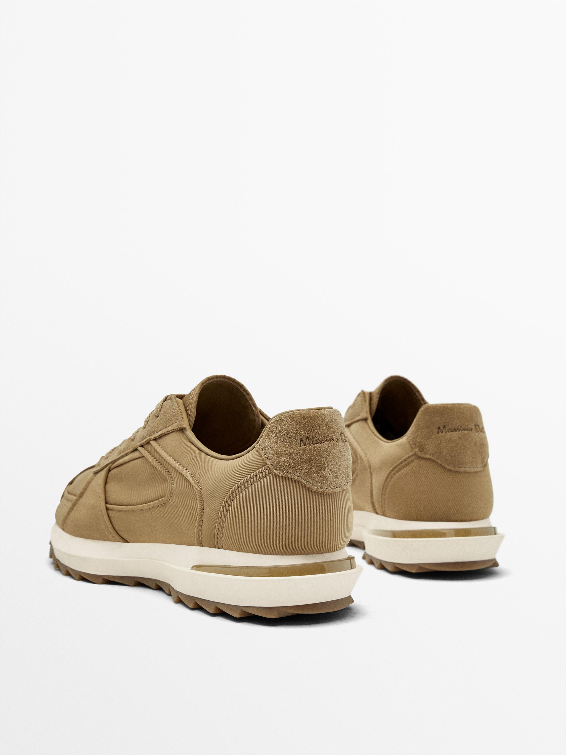 Fabric sneakers