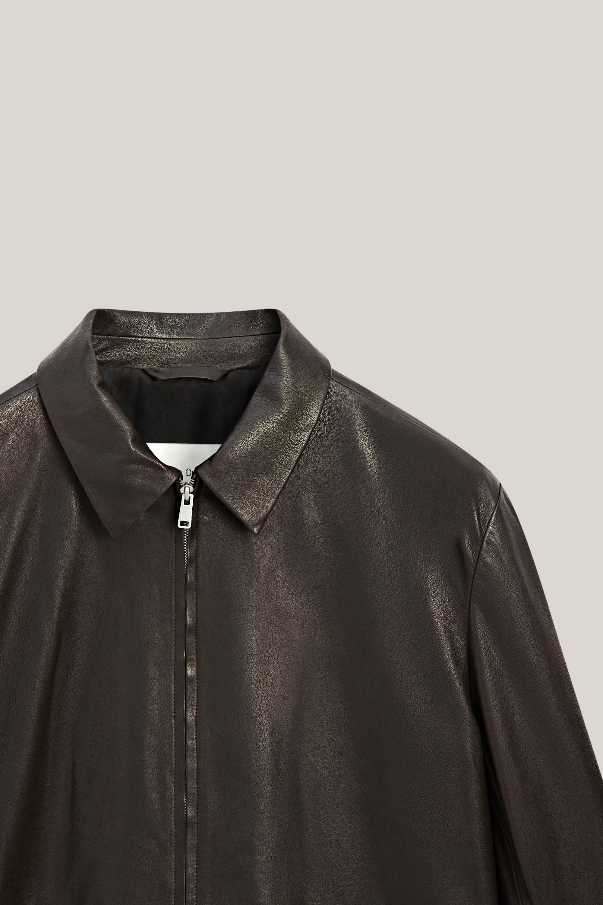 Soft nappa leather jacket - LIMITED EDITION — BROWN