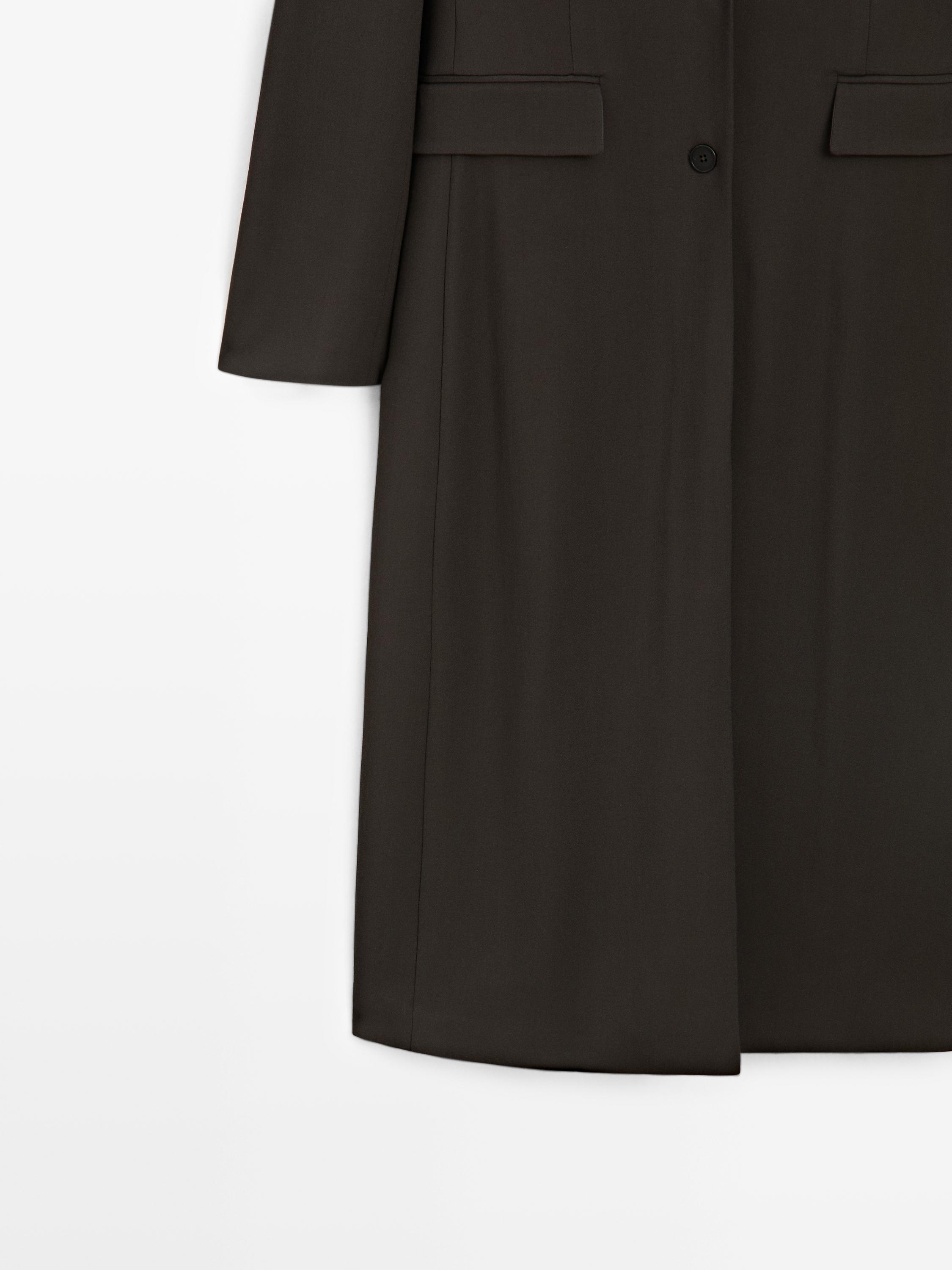 Long lightweight coat - STUDIO — BROWN
