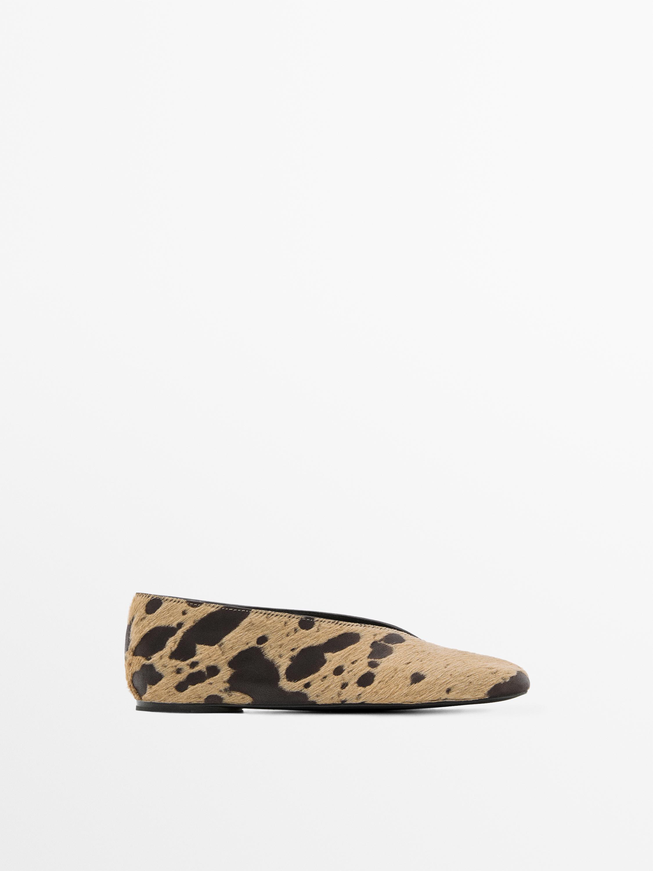 Balerini cu animal print