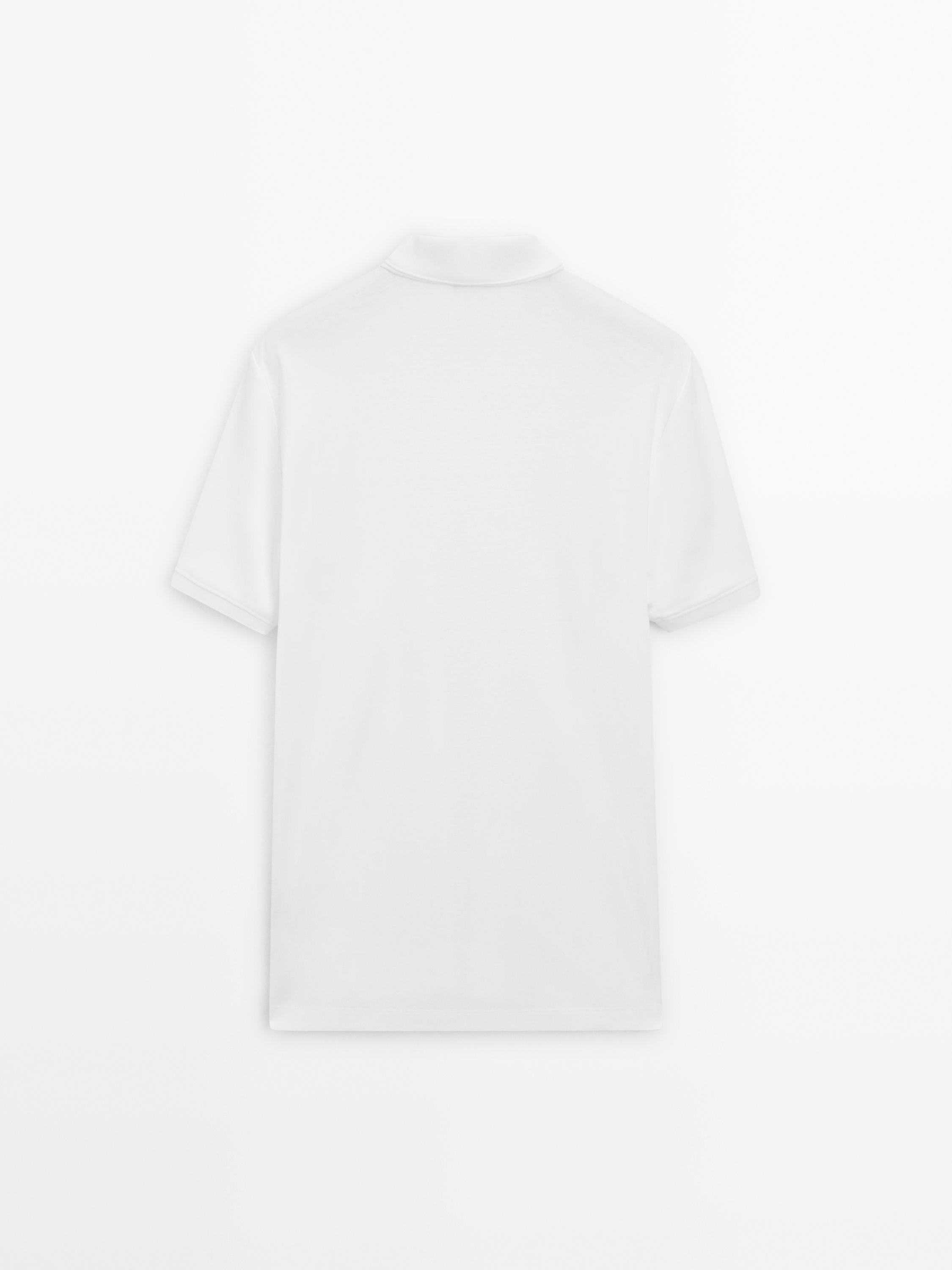 Polokošile s krátkým rukávem a detailem límečku