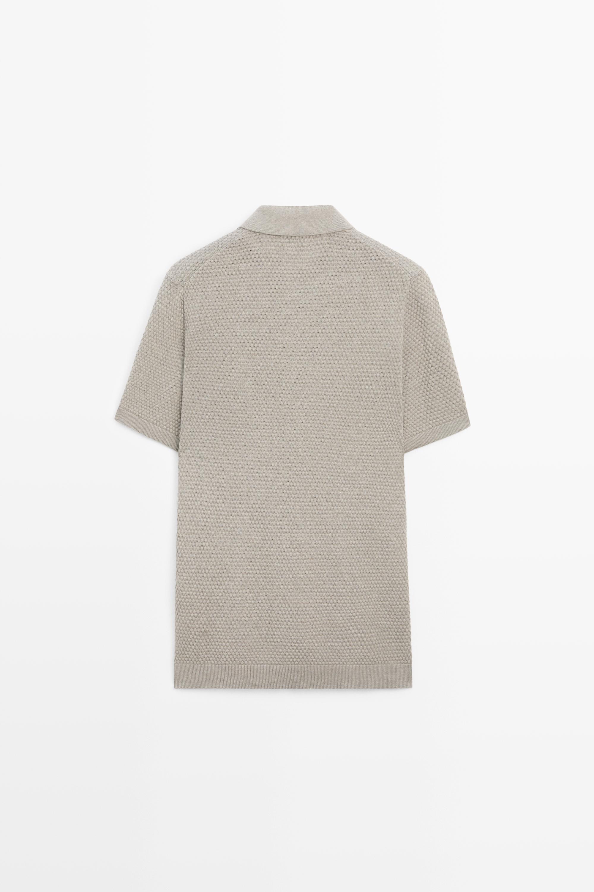 100% Cotton Short Sleeve Knit Polo — 0-847