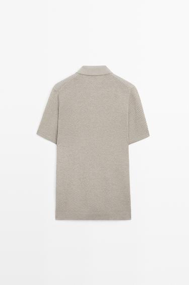 100% Cotton Short Sleeve Knit Polo — 0-847 6