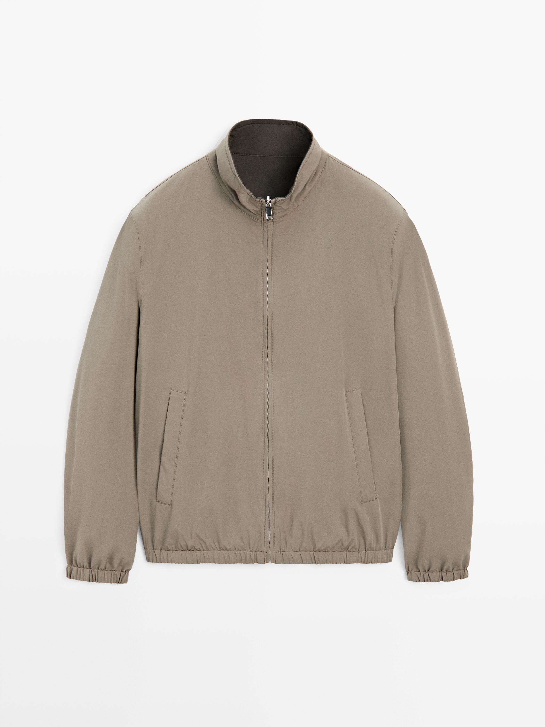 Short reversible jacket — GREY