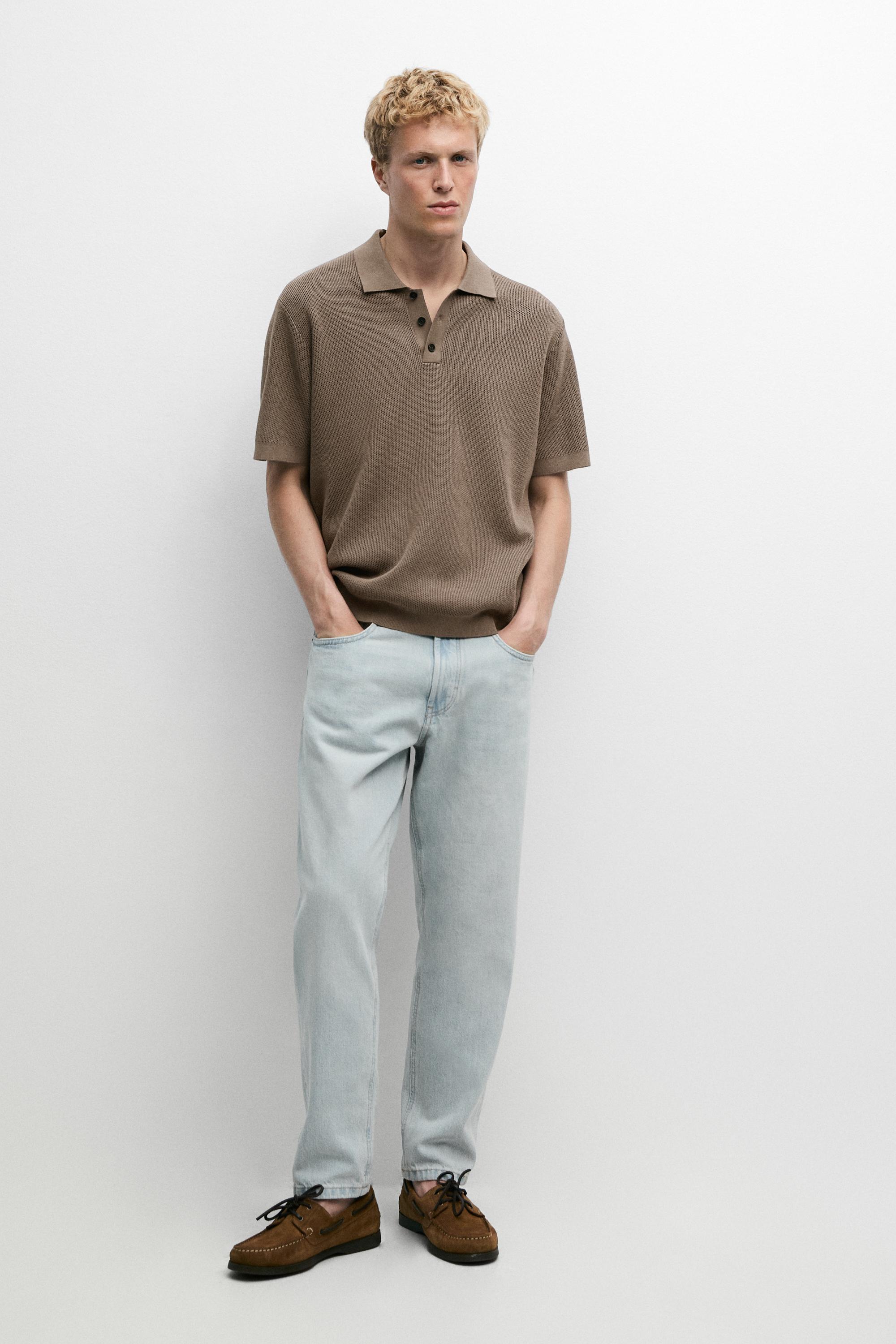 100% Cotton Textured Polo Shirt