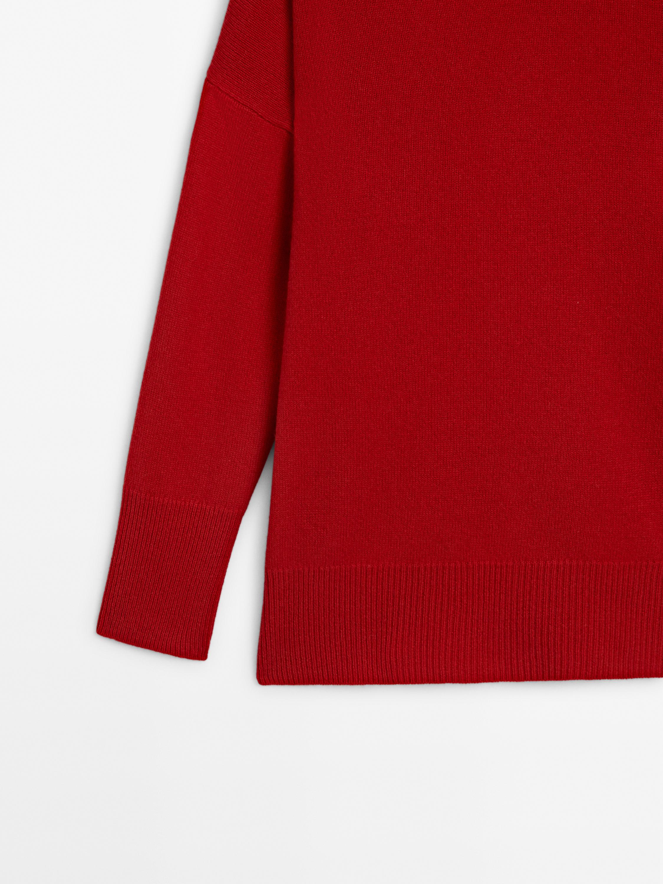 Jersey punto 100% cashmere oversize