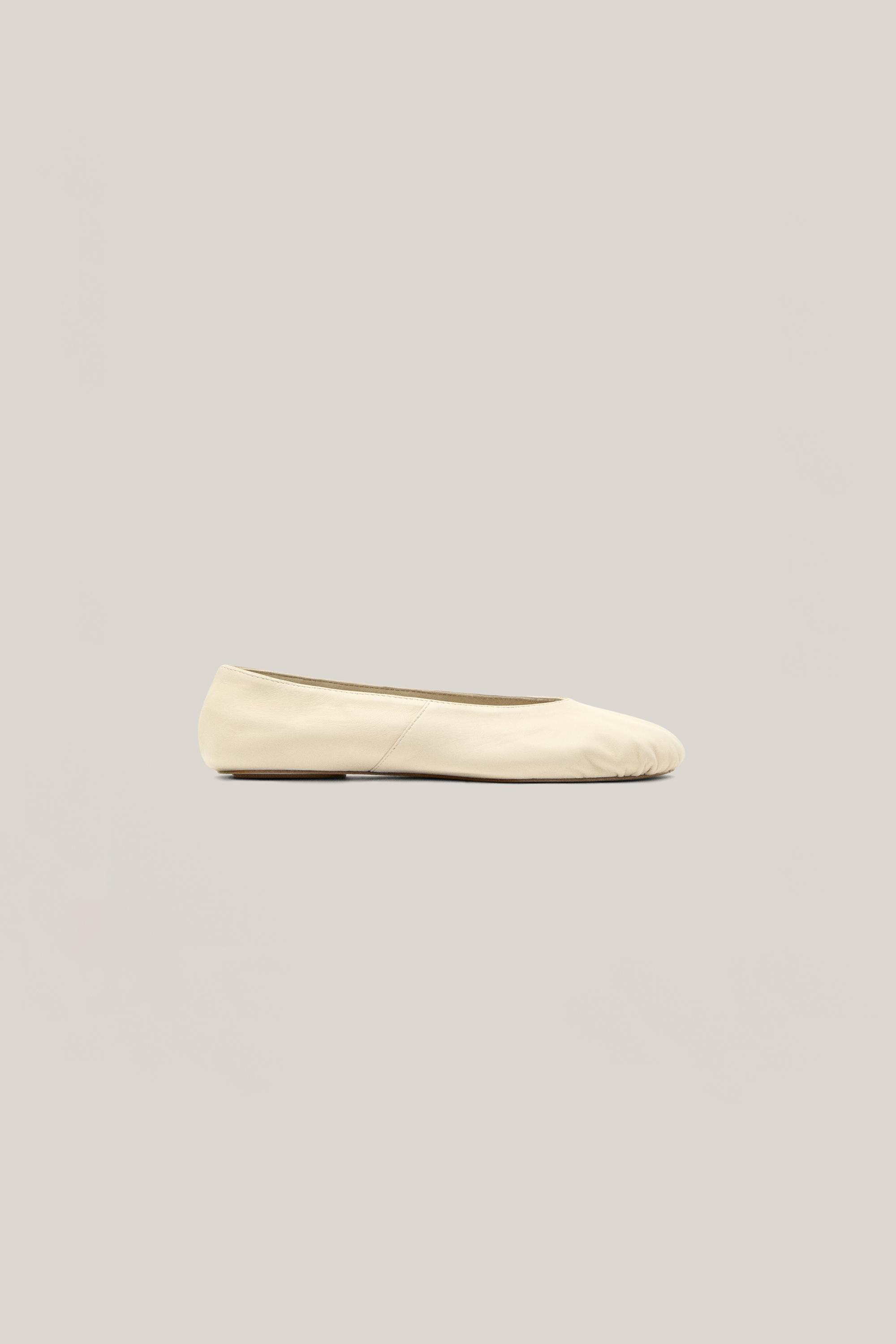 Soft leather ballet flats - Limited Edition — Vanilla