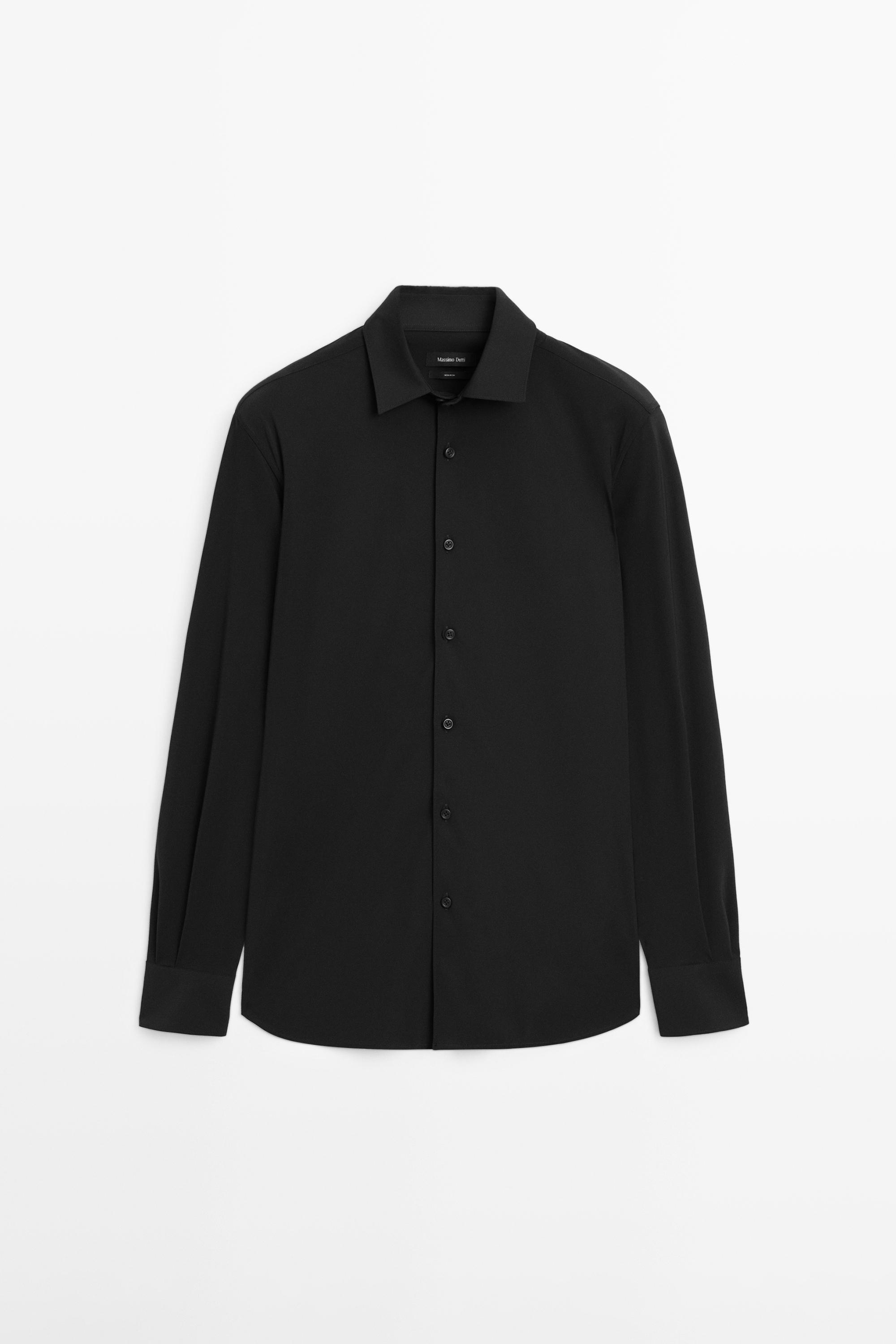 Slim fit stretch shirt