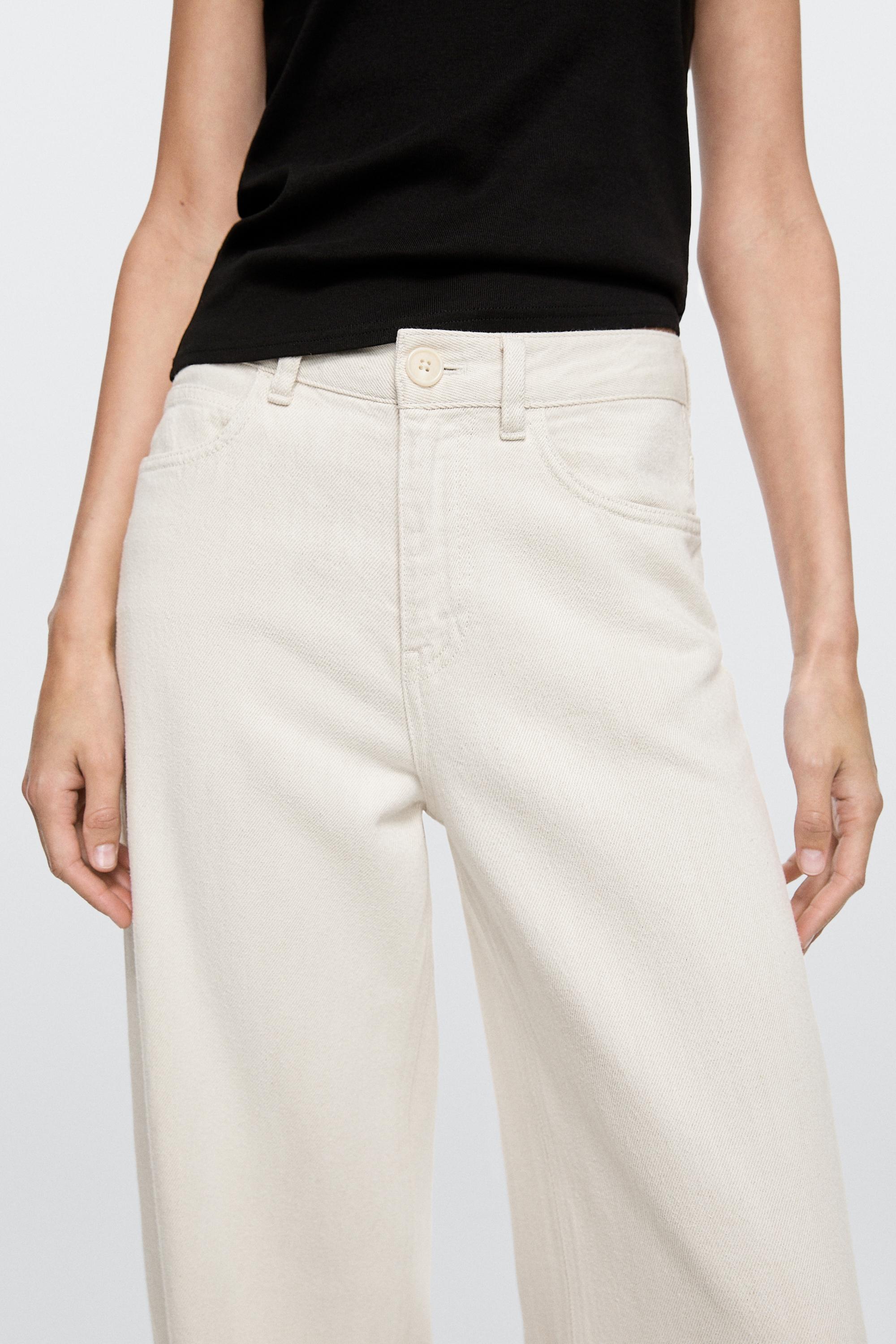 High-waist barrel fit jeans — CREAM