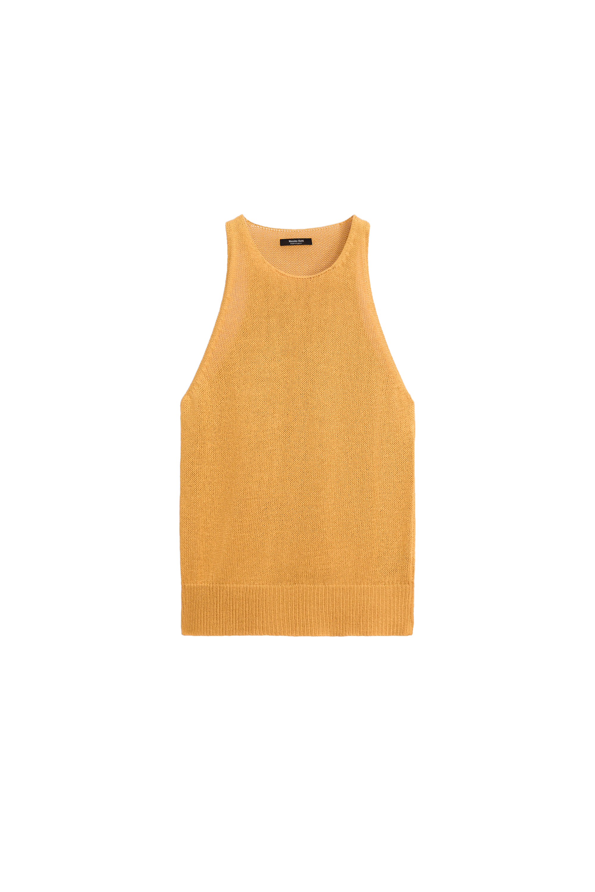 Massimo Dutti Kolsuz halter bluz görsel 6