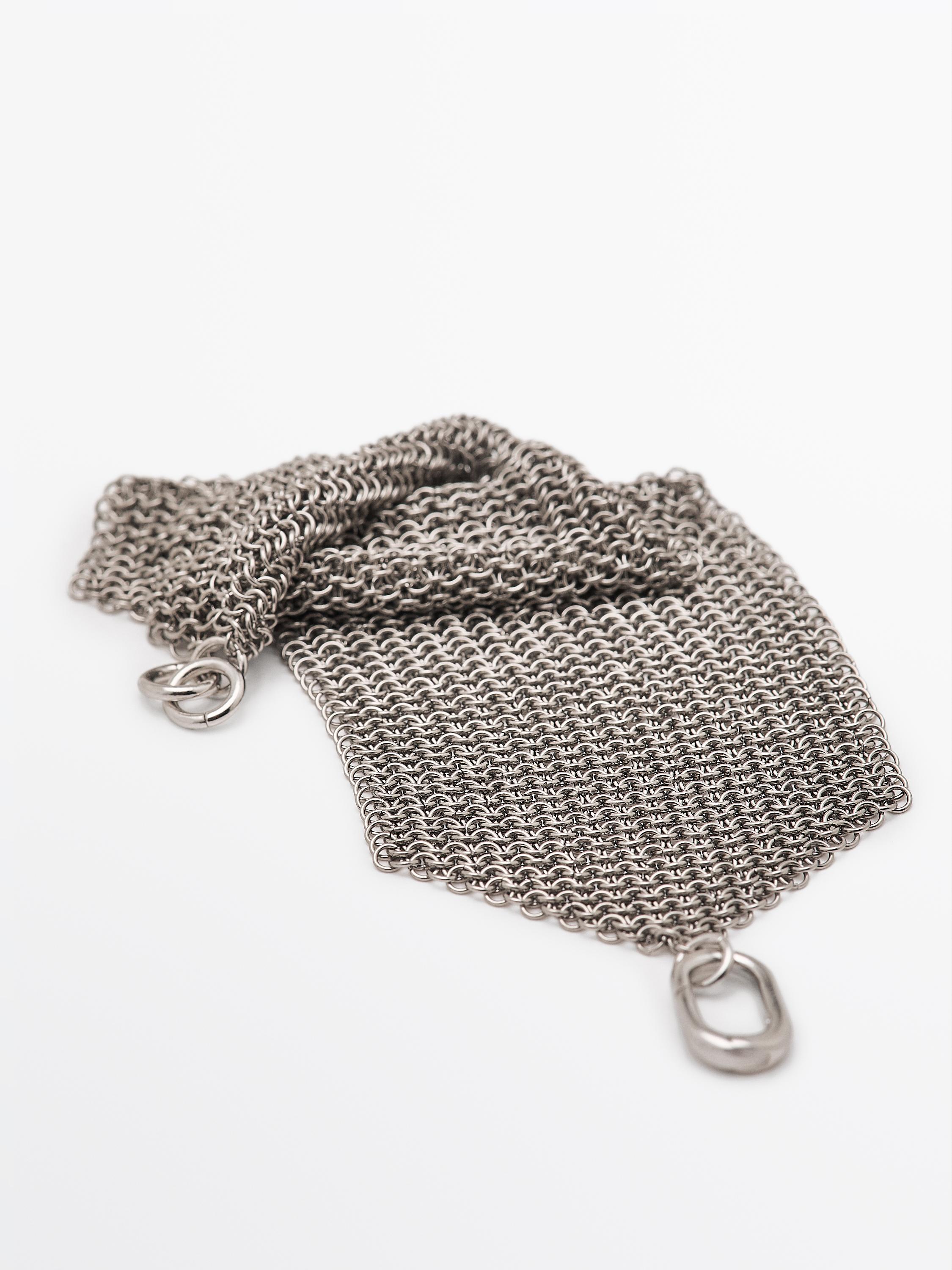 Szeroka bransoletka z siateczki − Limited Edition