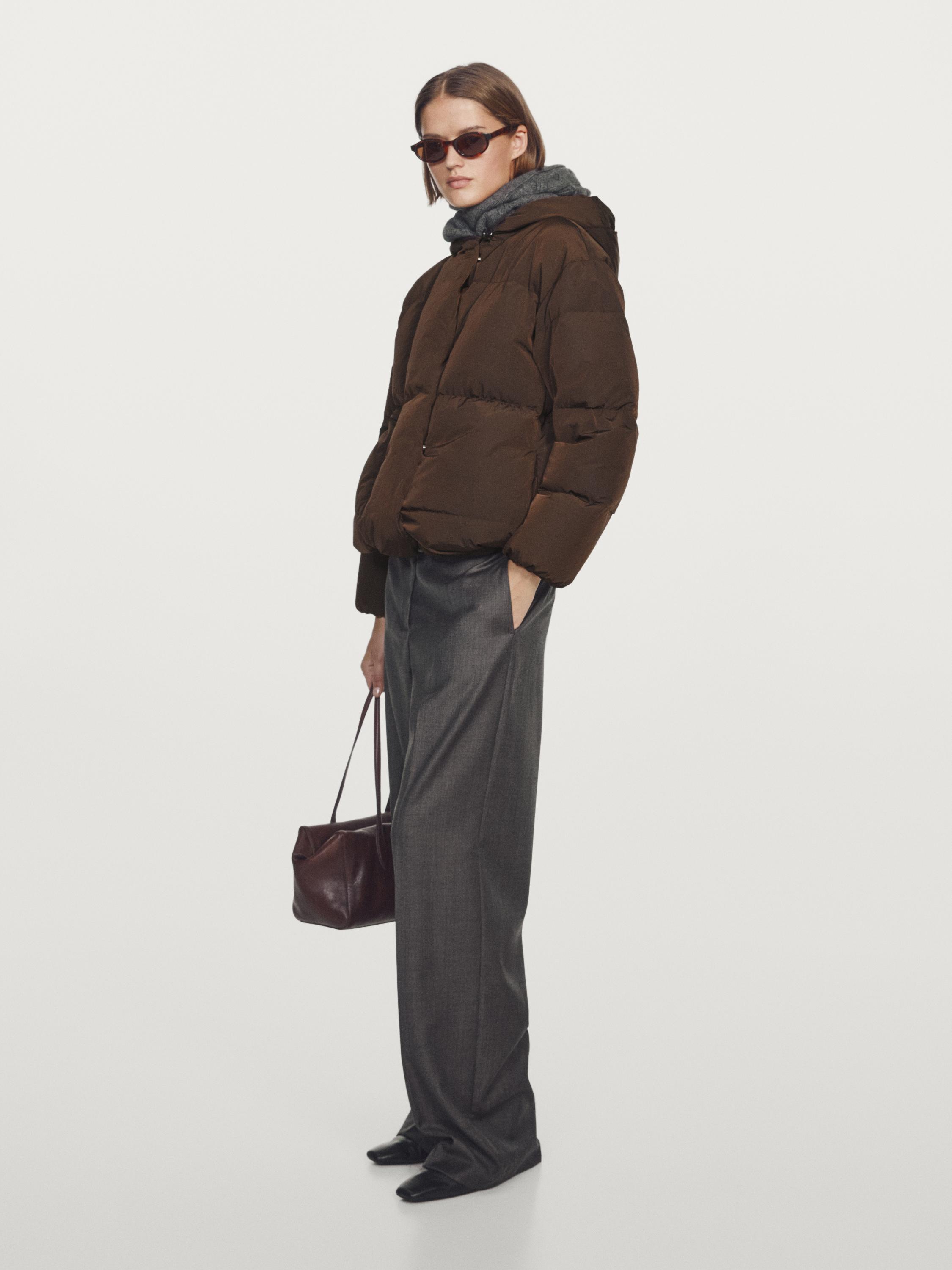 Chaqueta acolchada capucha water repellent