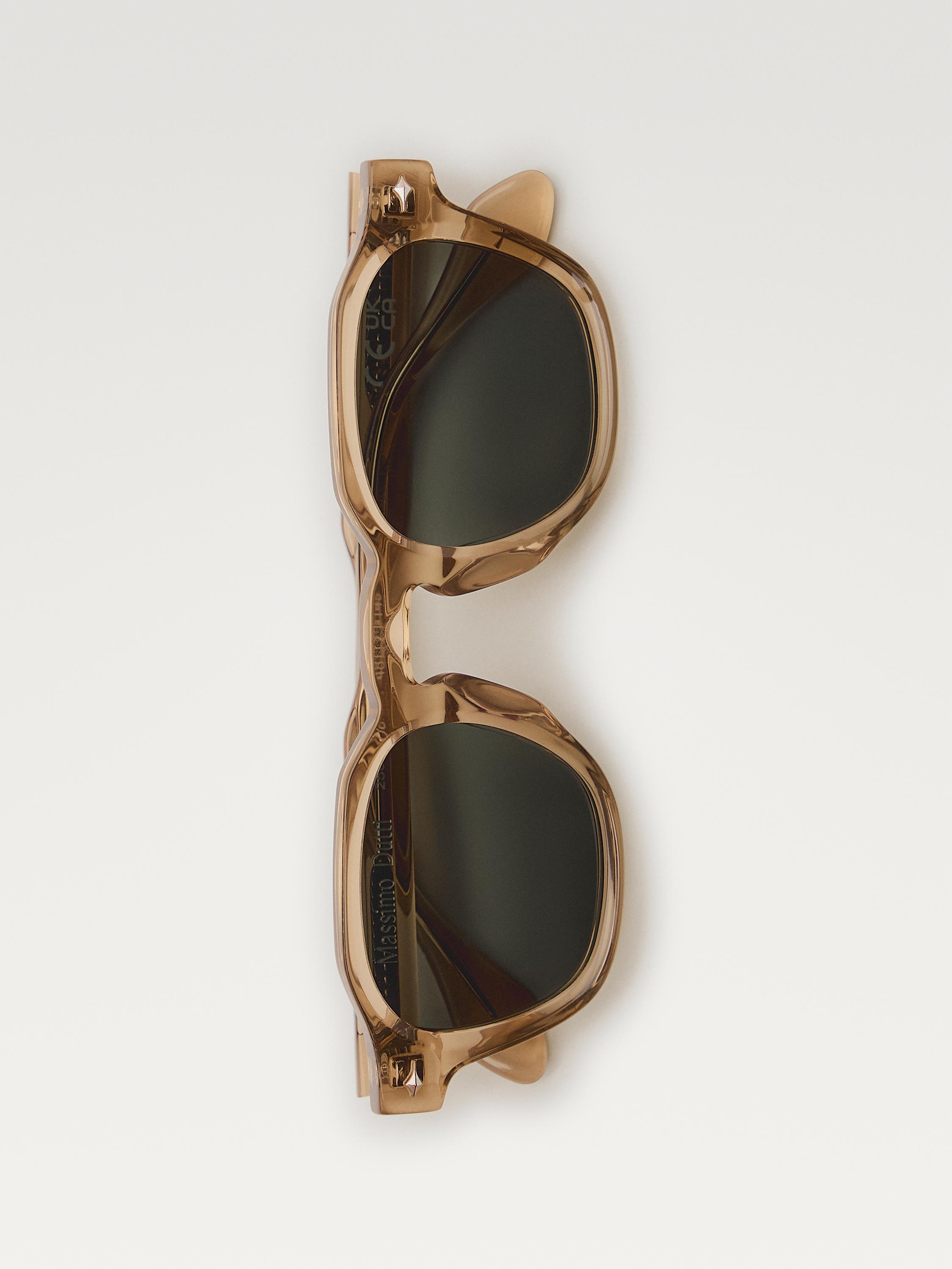 Geometric sunglasses — Mustard