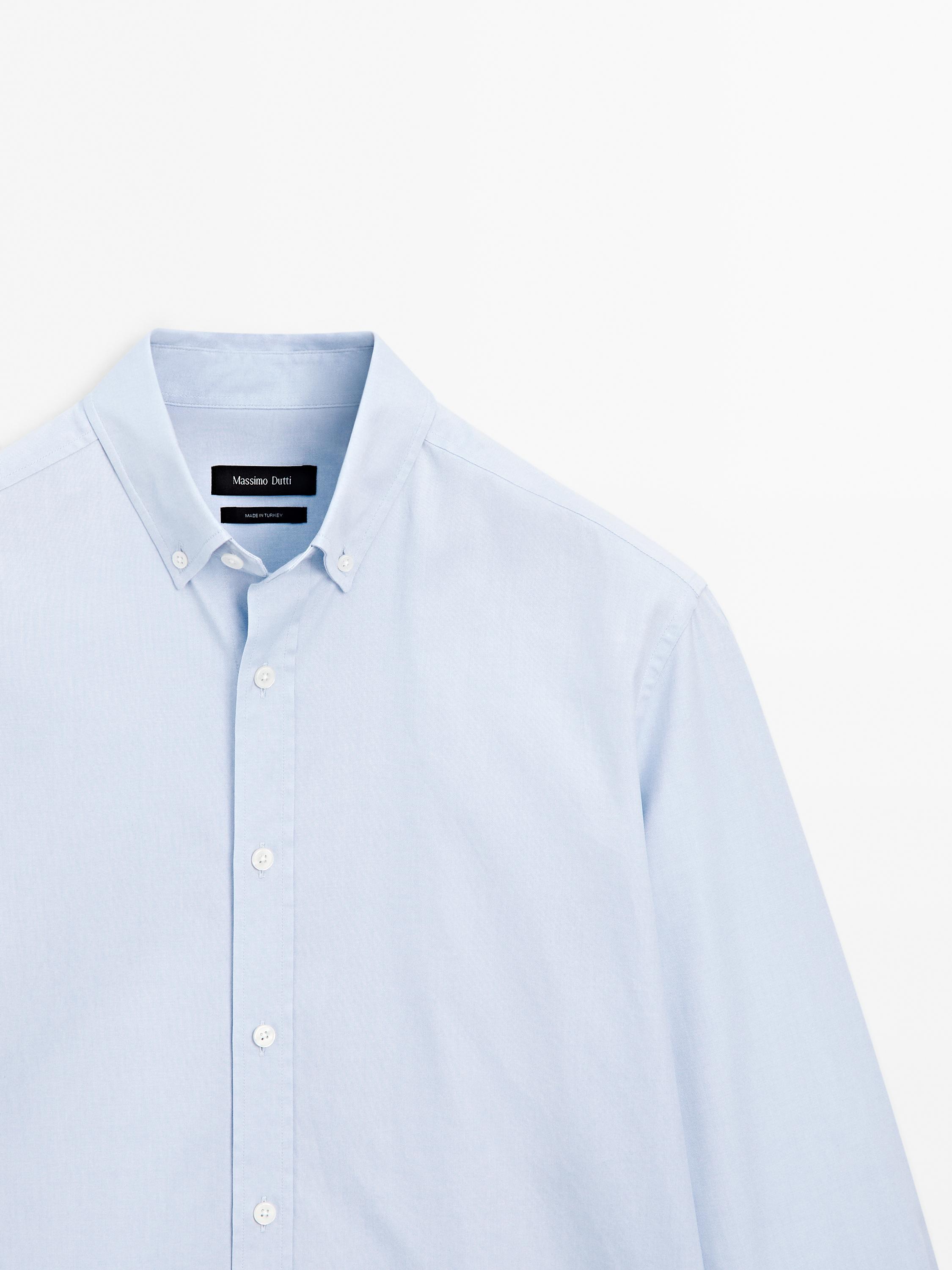 Camisa oxford regular fit