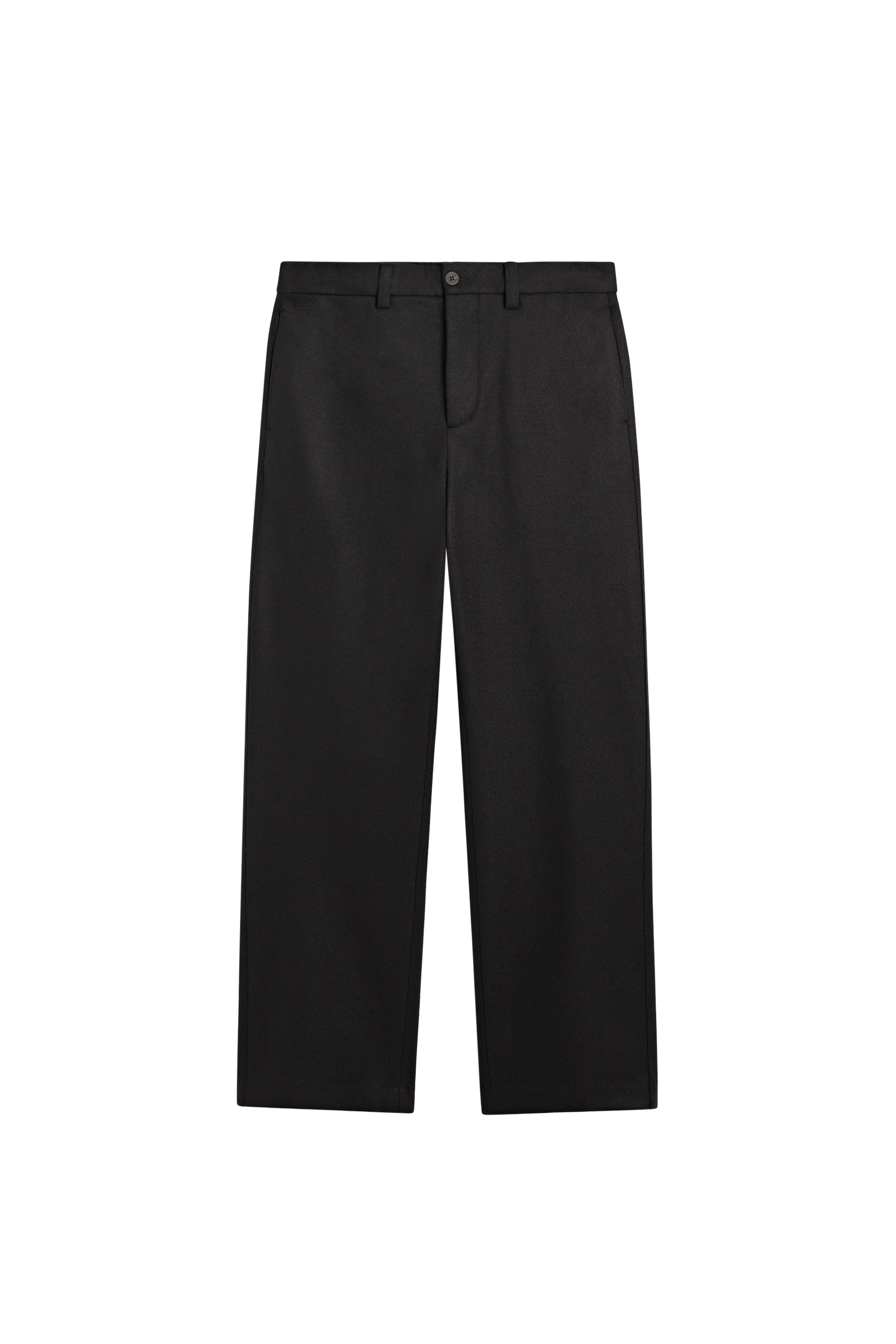 Massimo Dutti Total look %100 yün pantolon görsel 3