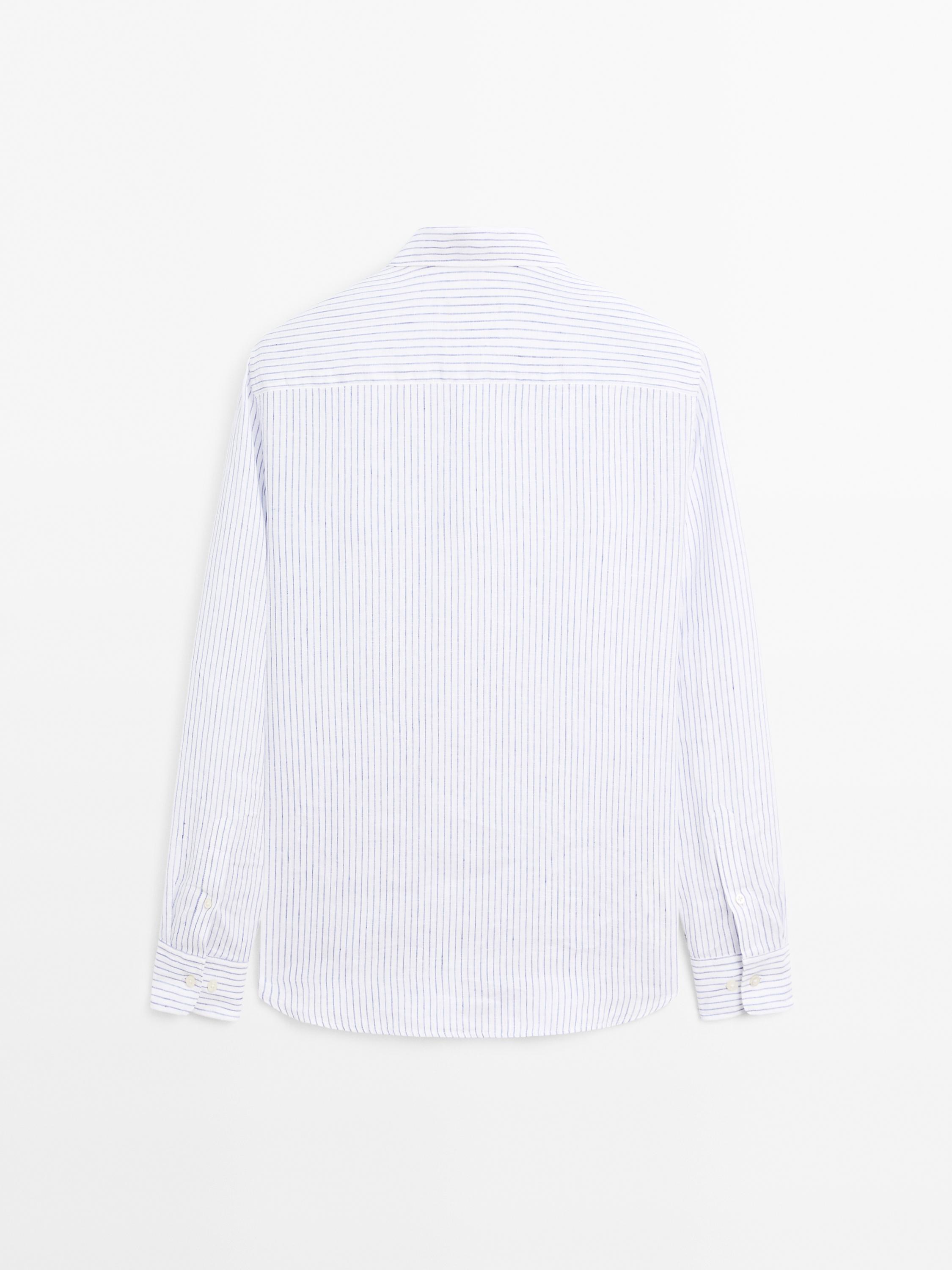 Košulja slim fit od 100 % lana
