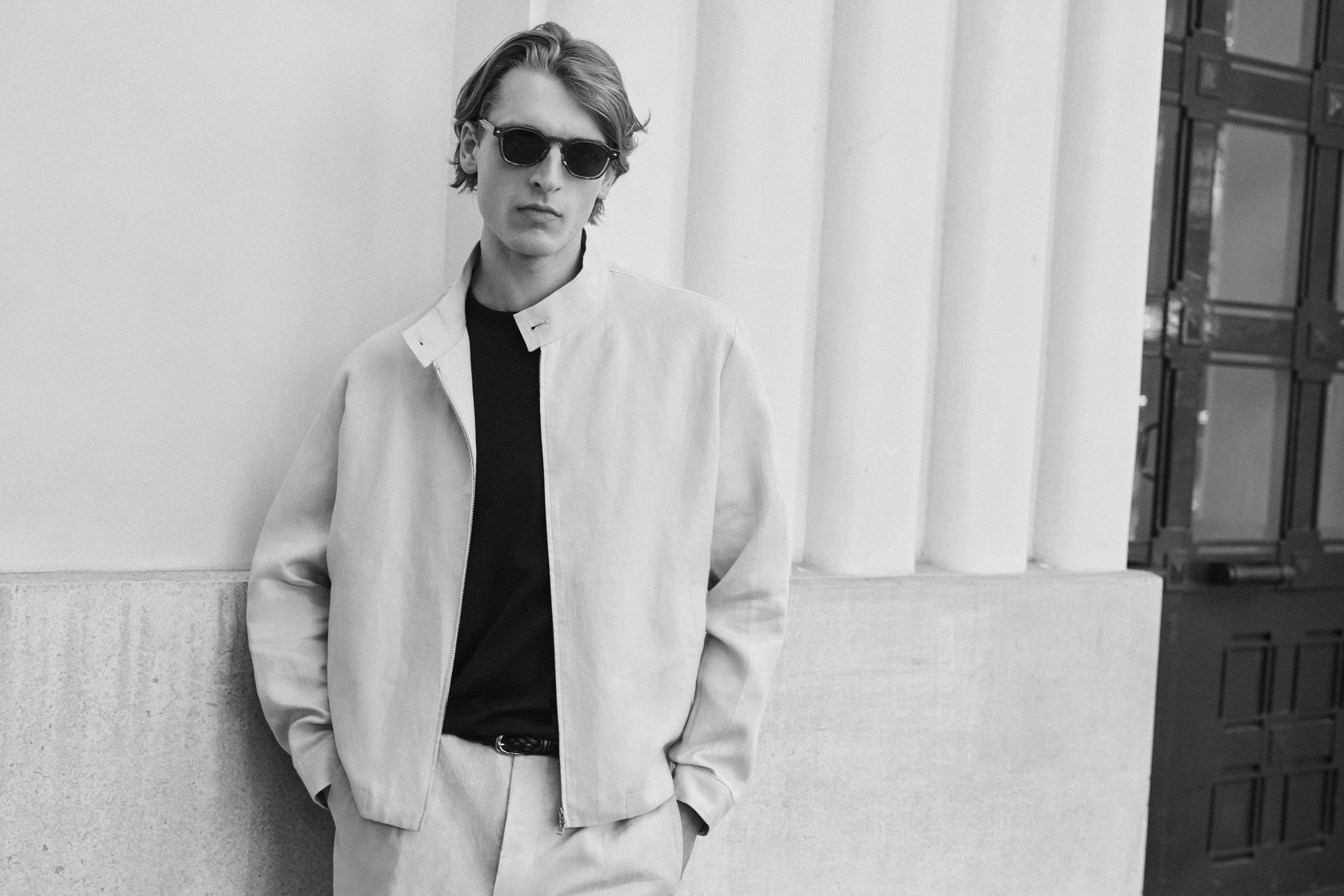 Veste légère 100 % lin