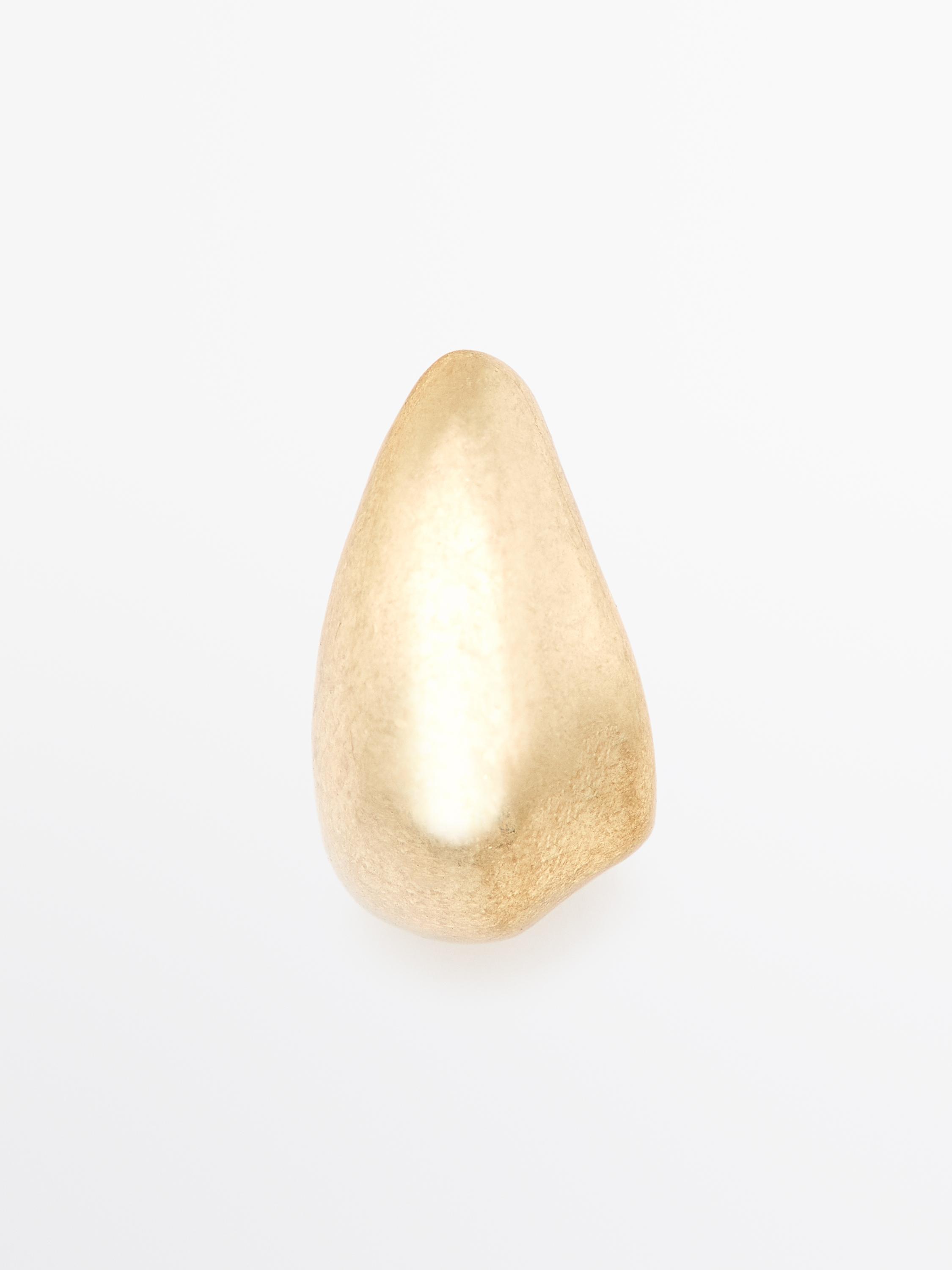 Boucles d’oreilles noisette