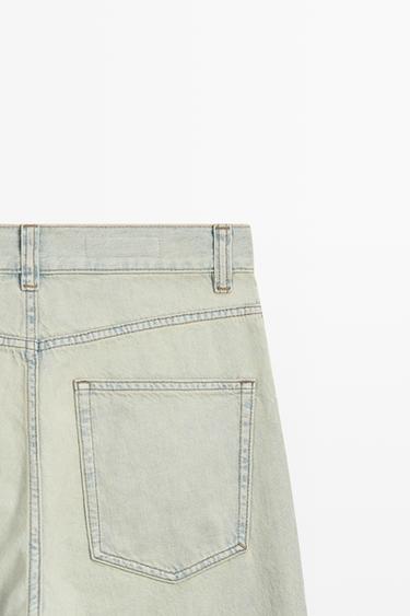 Mid-waist cropped wide-leg jeans — BLUE 9