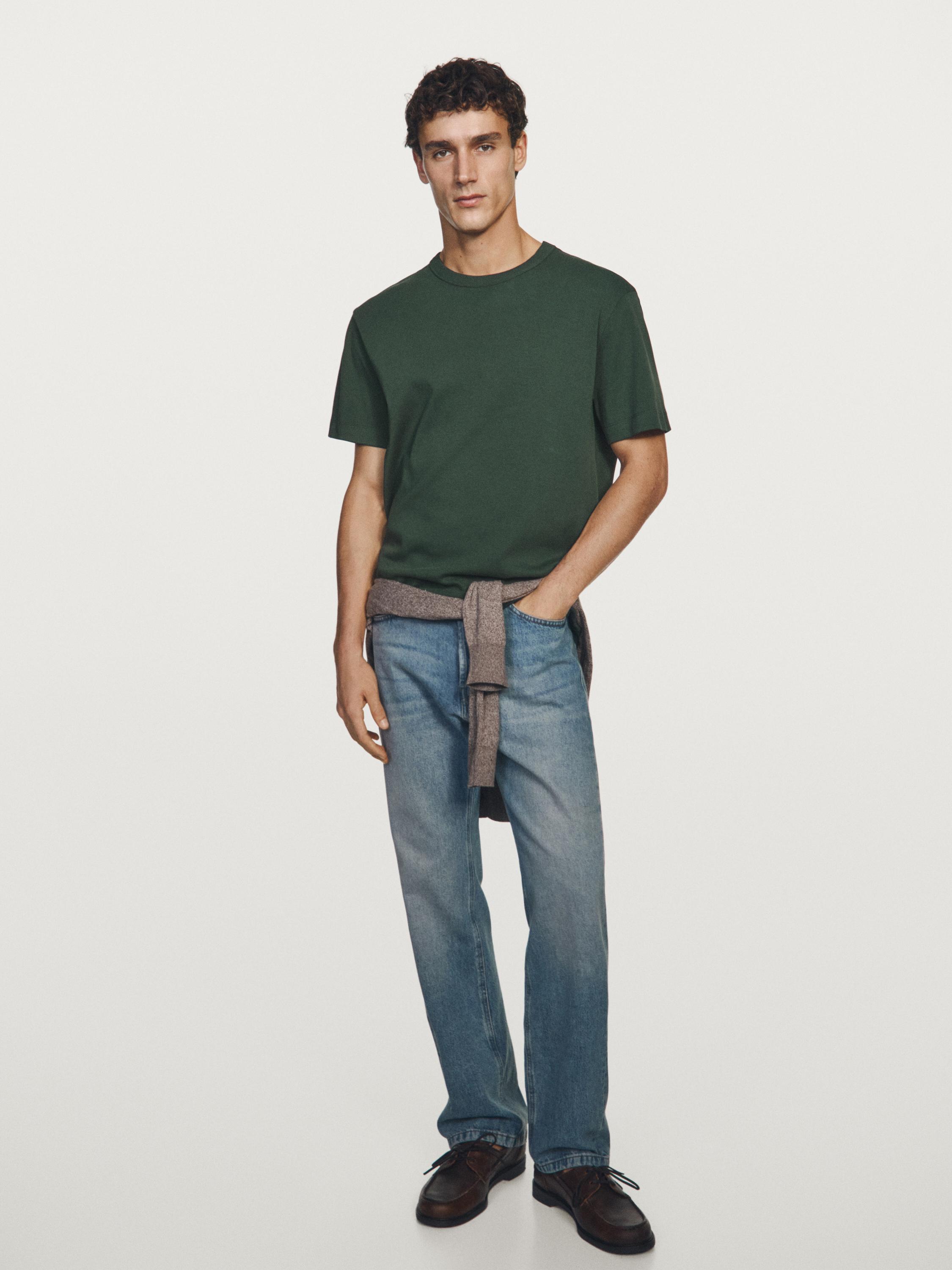 100% cotton short-sleeve T-shirt — BOTTLE