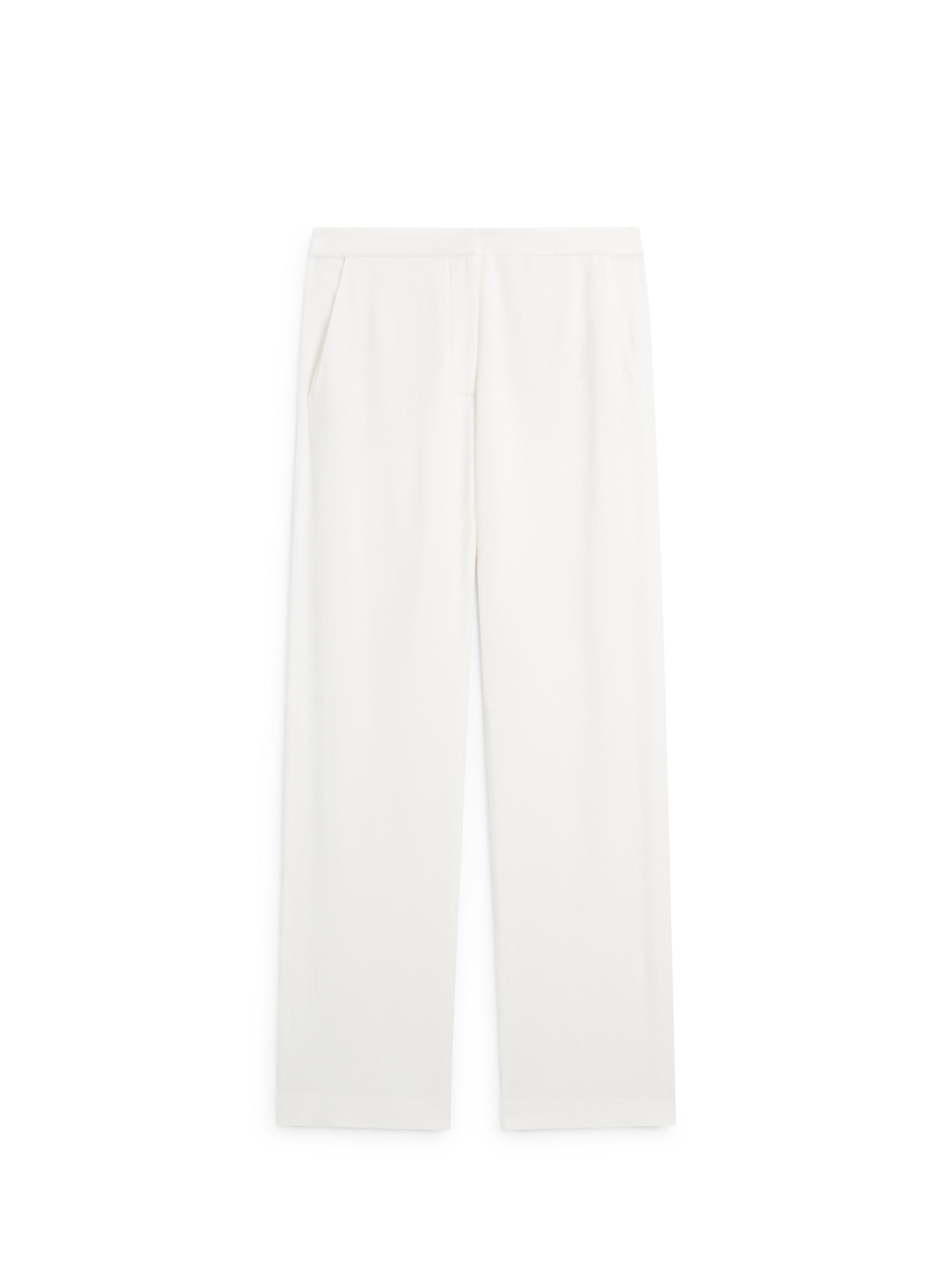 Flowing smart trousers - STUDIO — CREAM