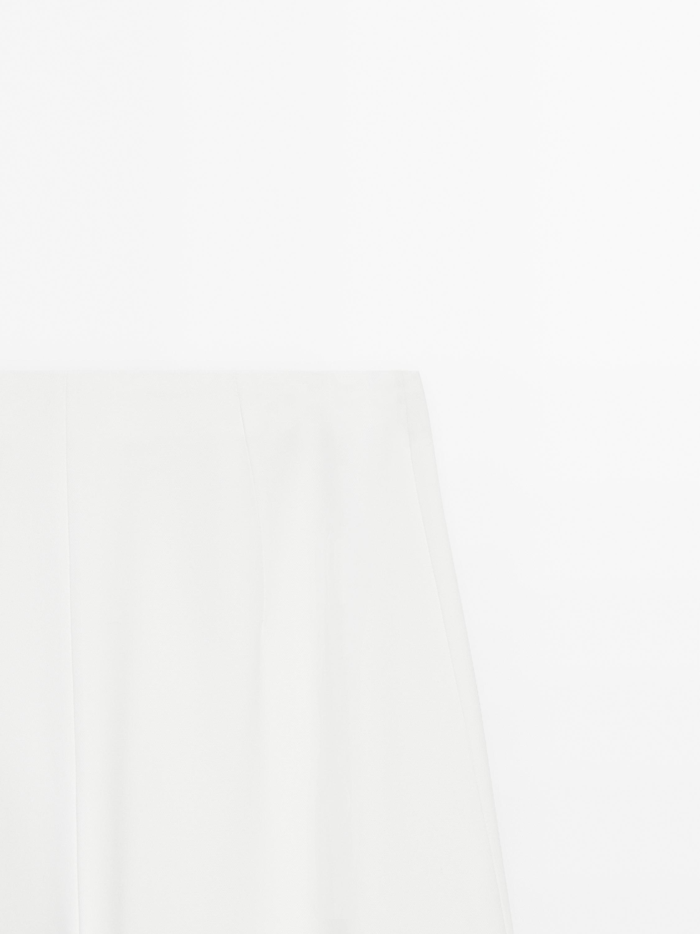 High-waist palazzo trousers - STUDIO