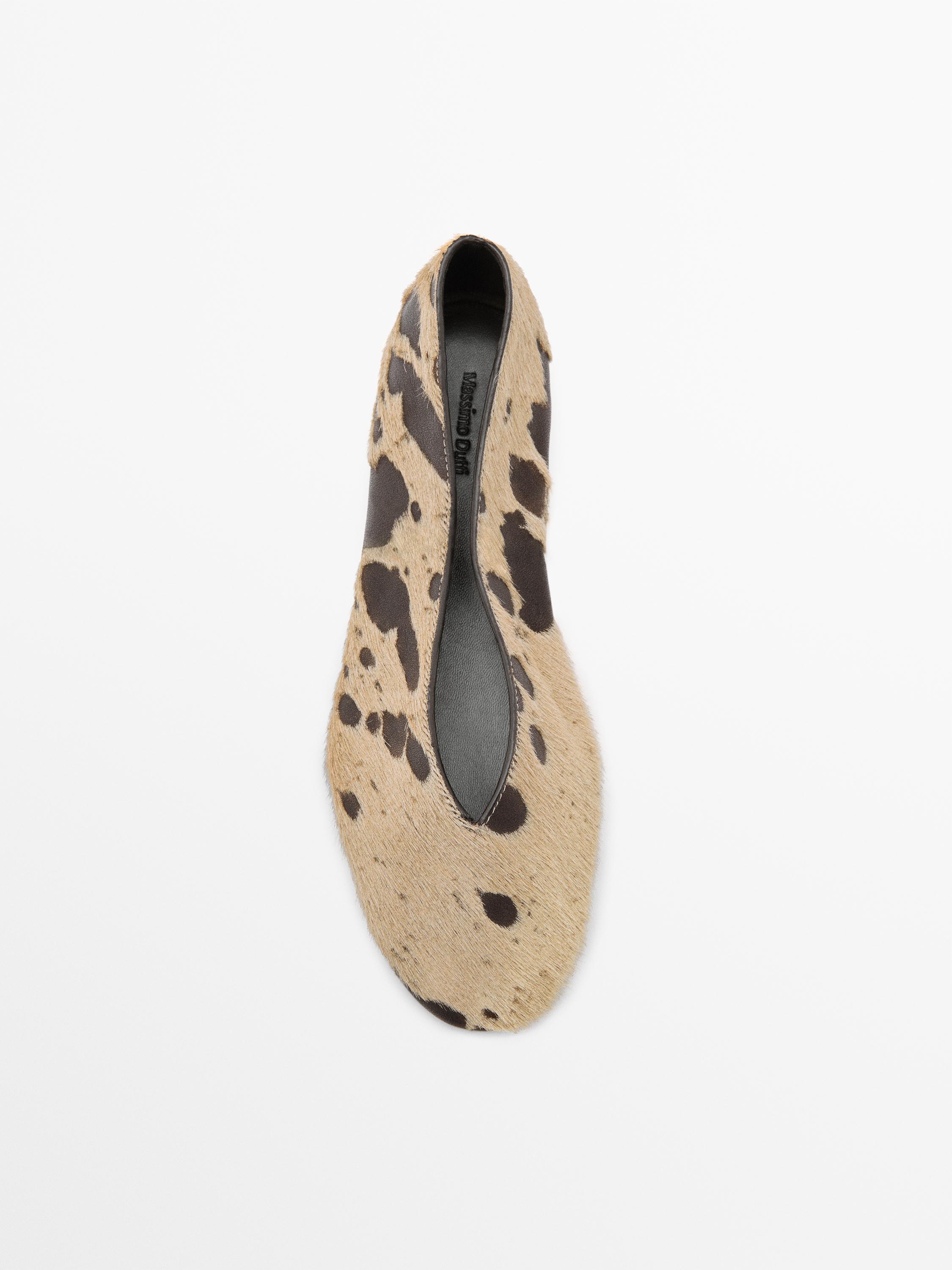 Balerini cu animal print