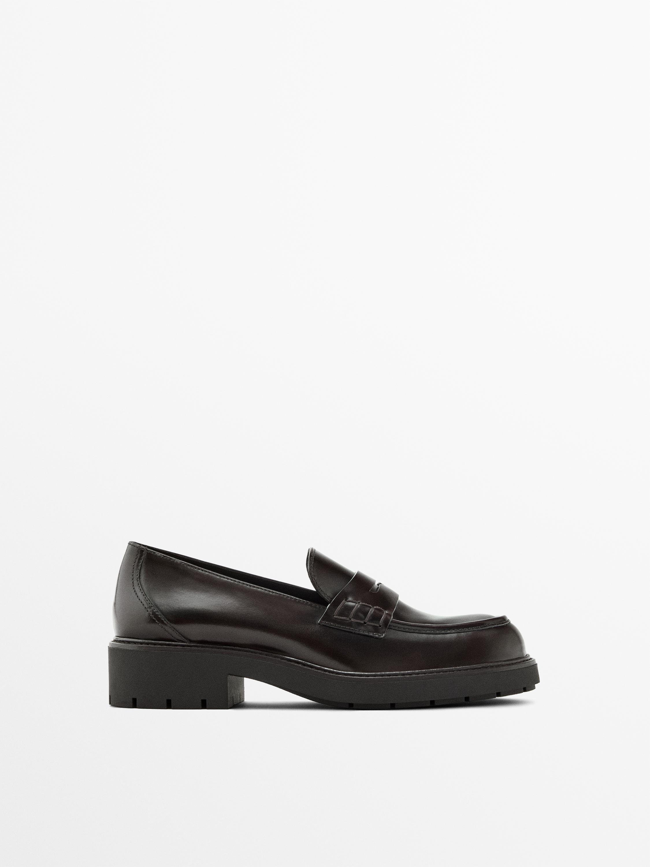 Mocassins masque et semelle crantée