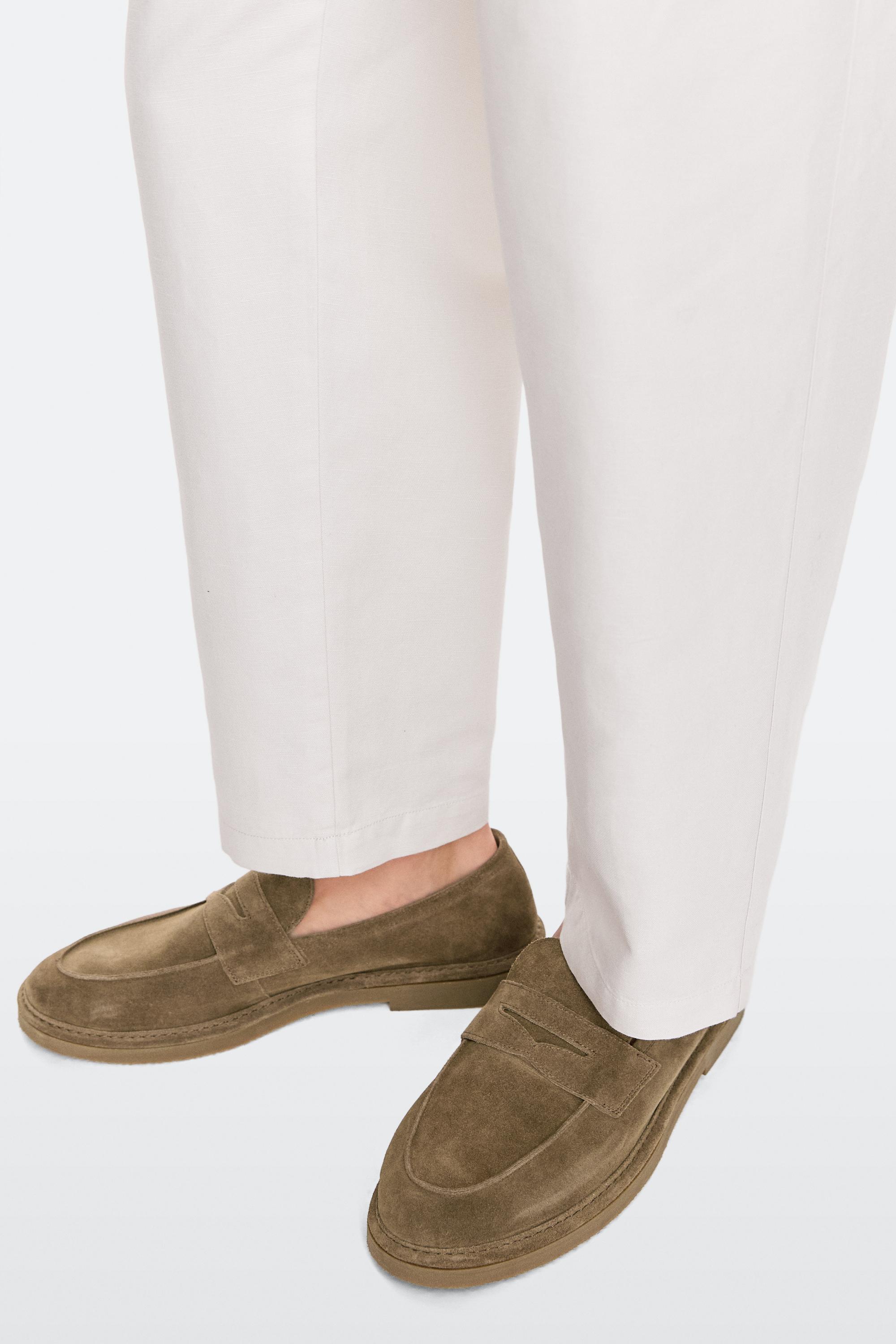Penny loafers — STONE