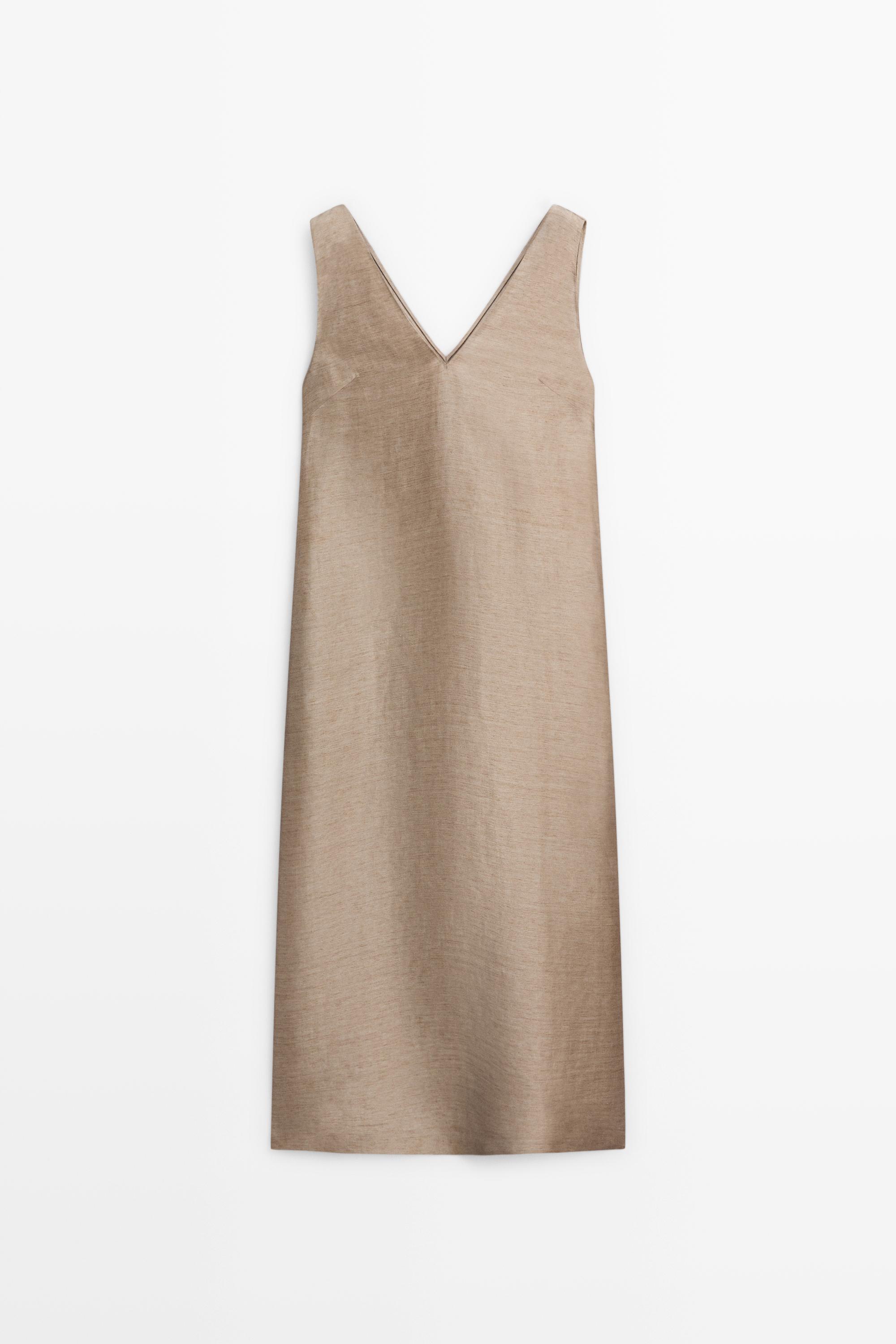 Wide strap midi dress - STUDIO