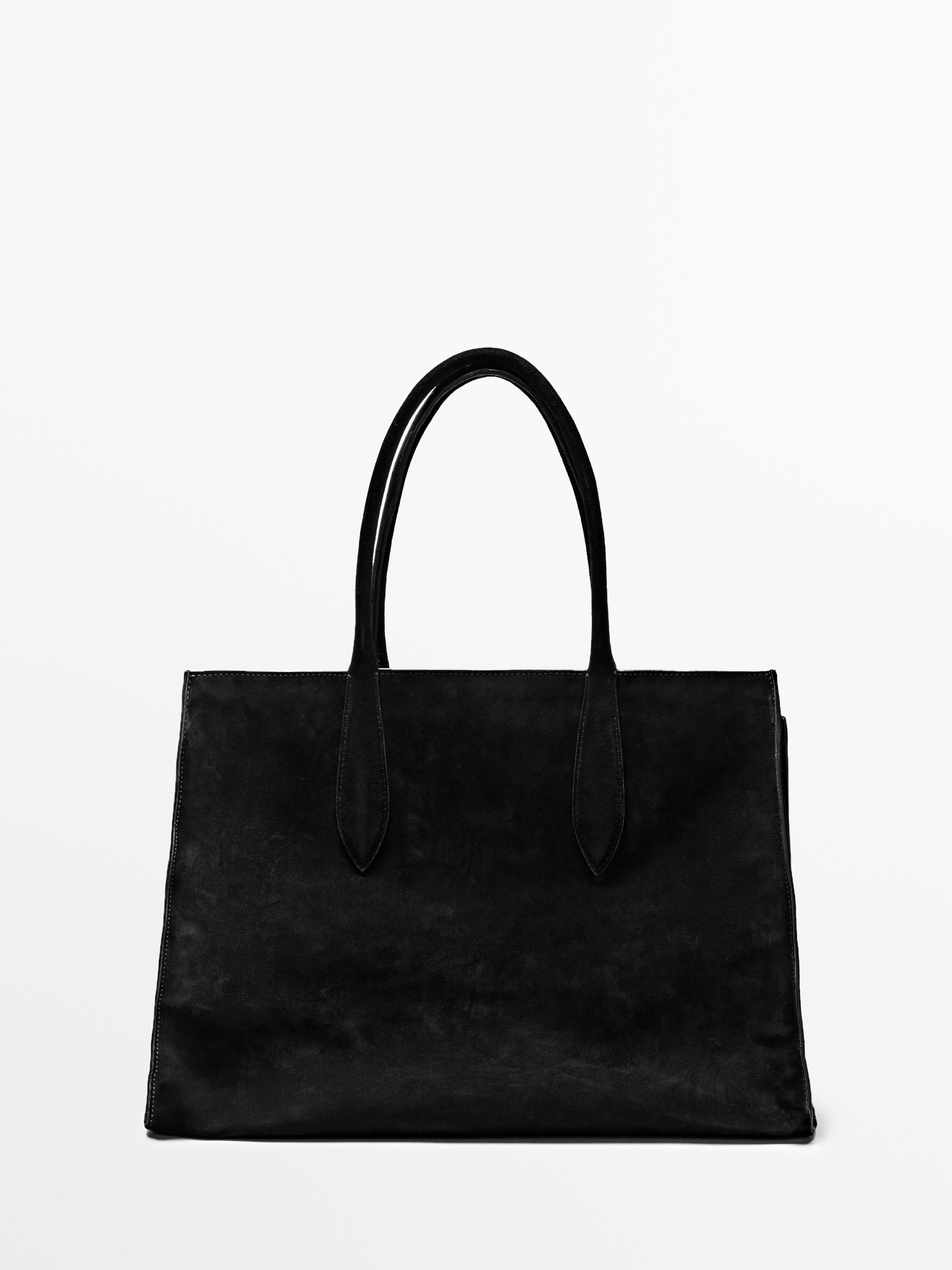 Maxi XL suede leather bag - LIMITED