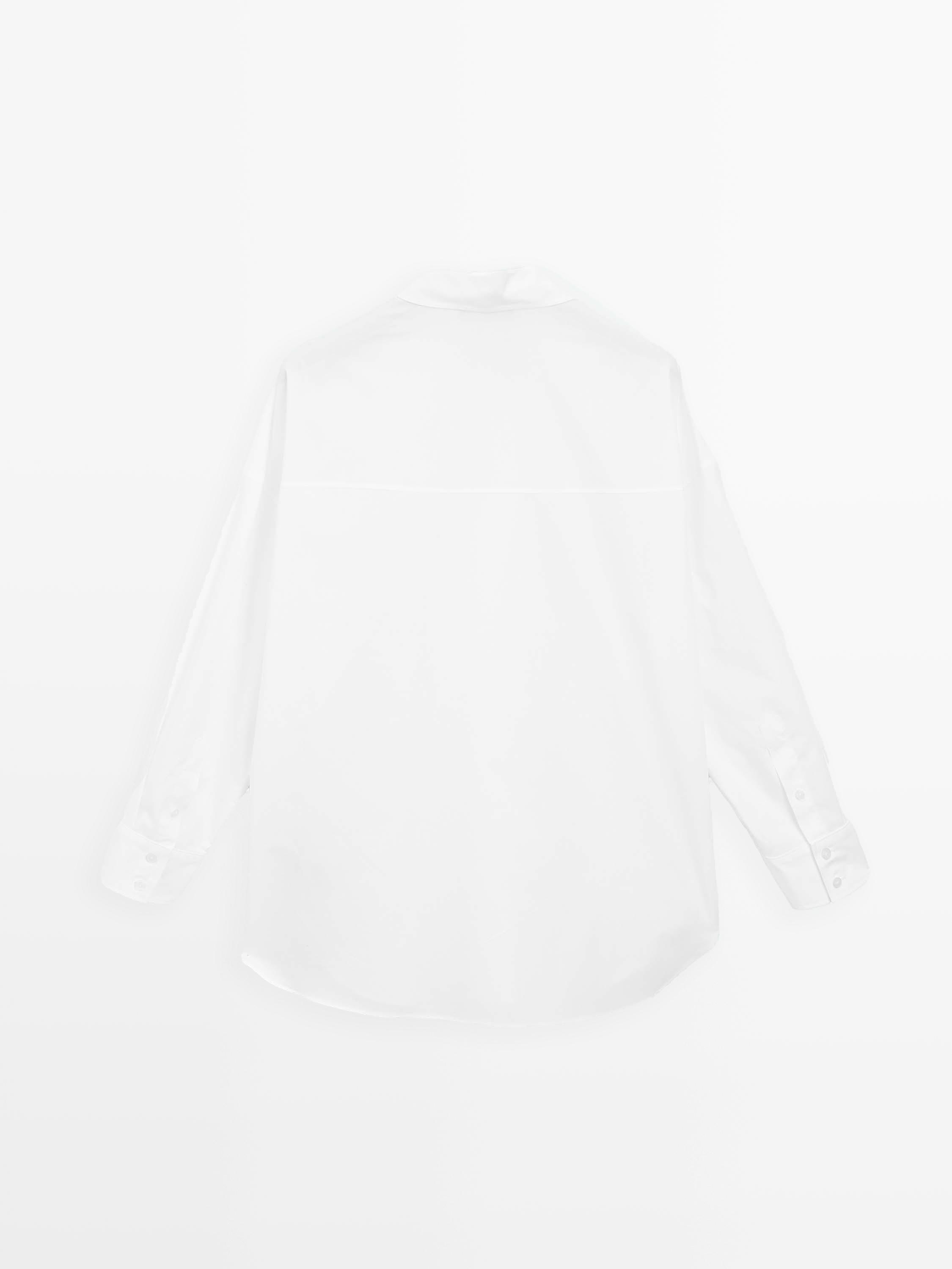 100% cotton shirt with seam details