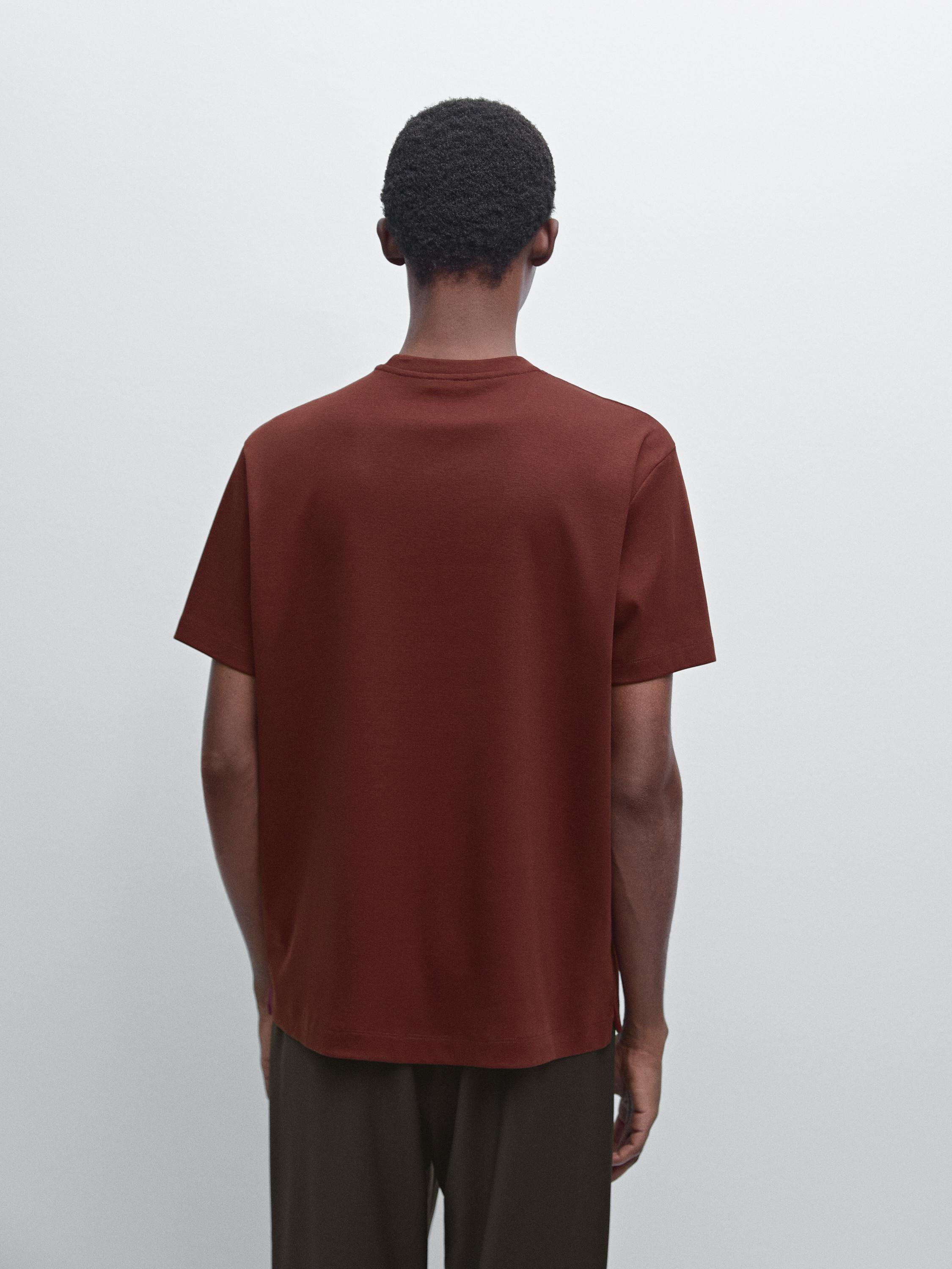 100% mercerised cotton T-shirt