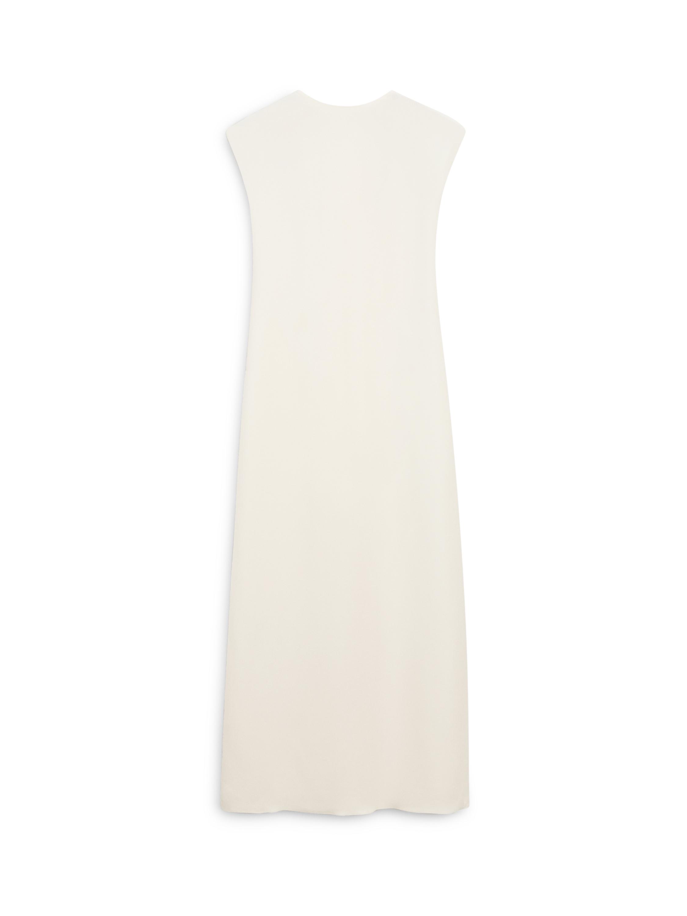 Midi dress with back detail - STUDIO — CREAM