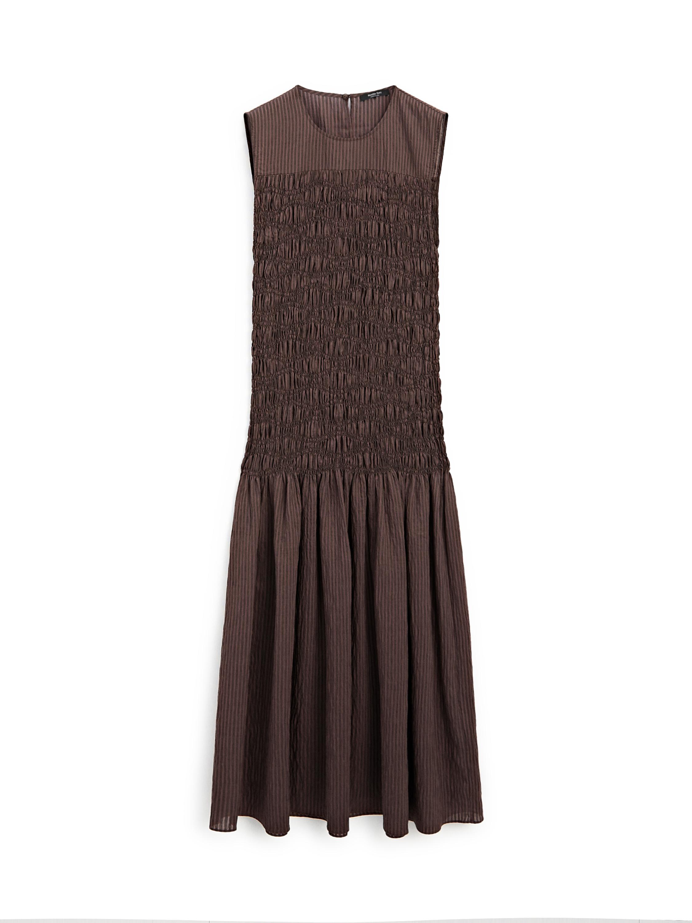 ★ Massimo Dutti★ Long fluid one piece frill detail 066815 FLOWING - Massimo Dutti - US